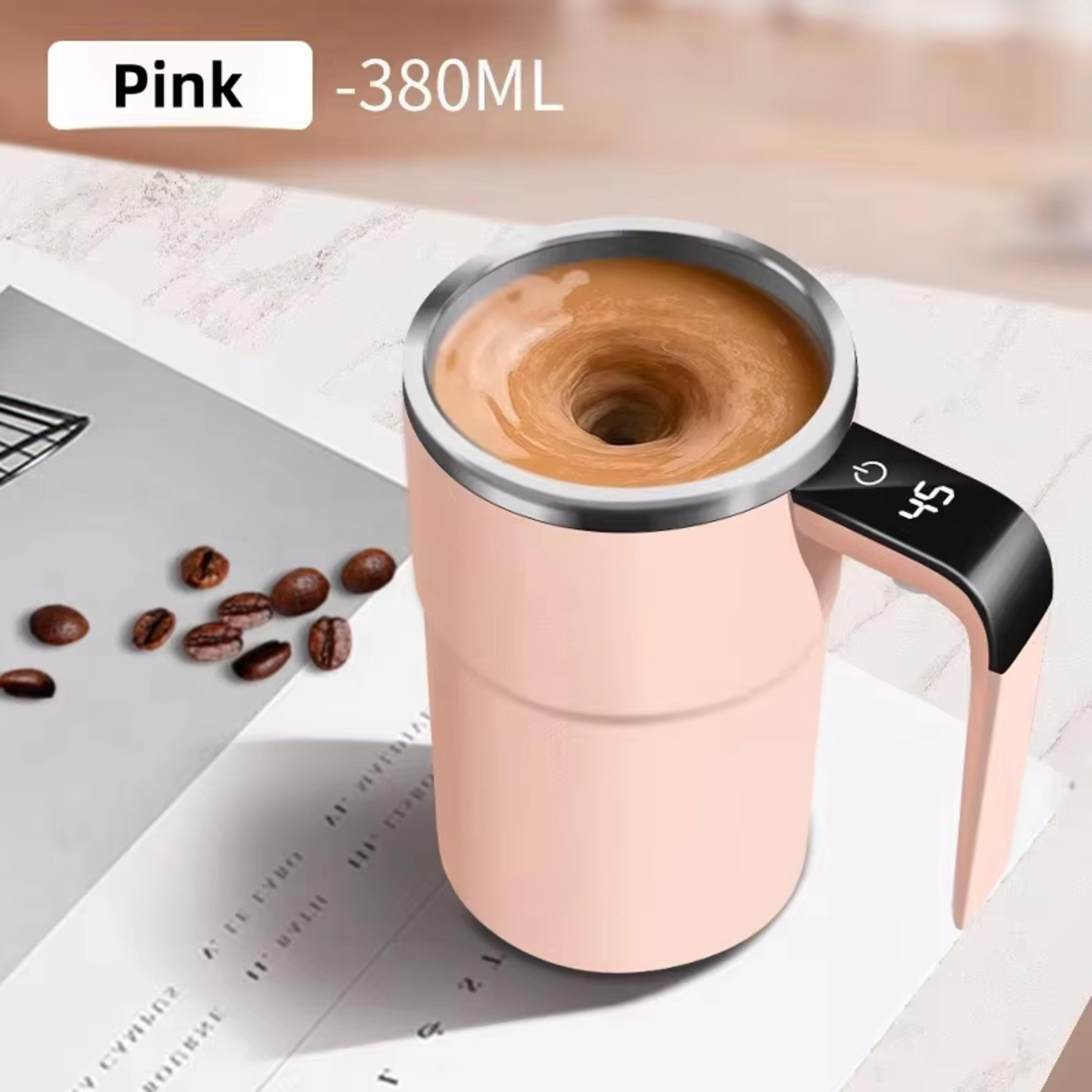 Rechargeable Self Mixing Mug Electric Coffee Mug Automatic Stirring Cup 8