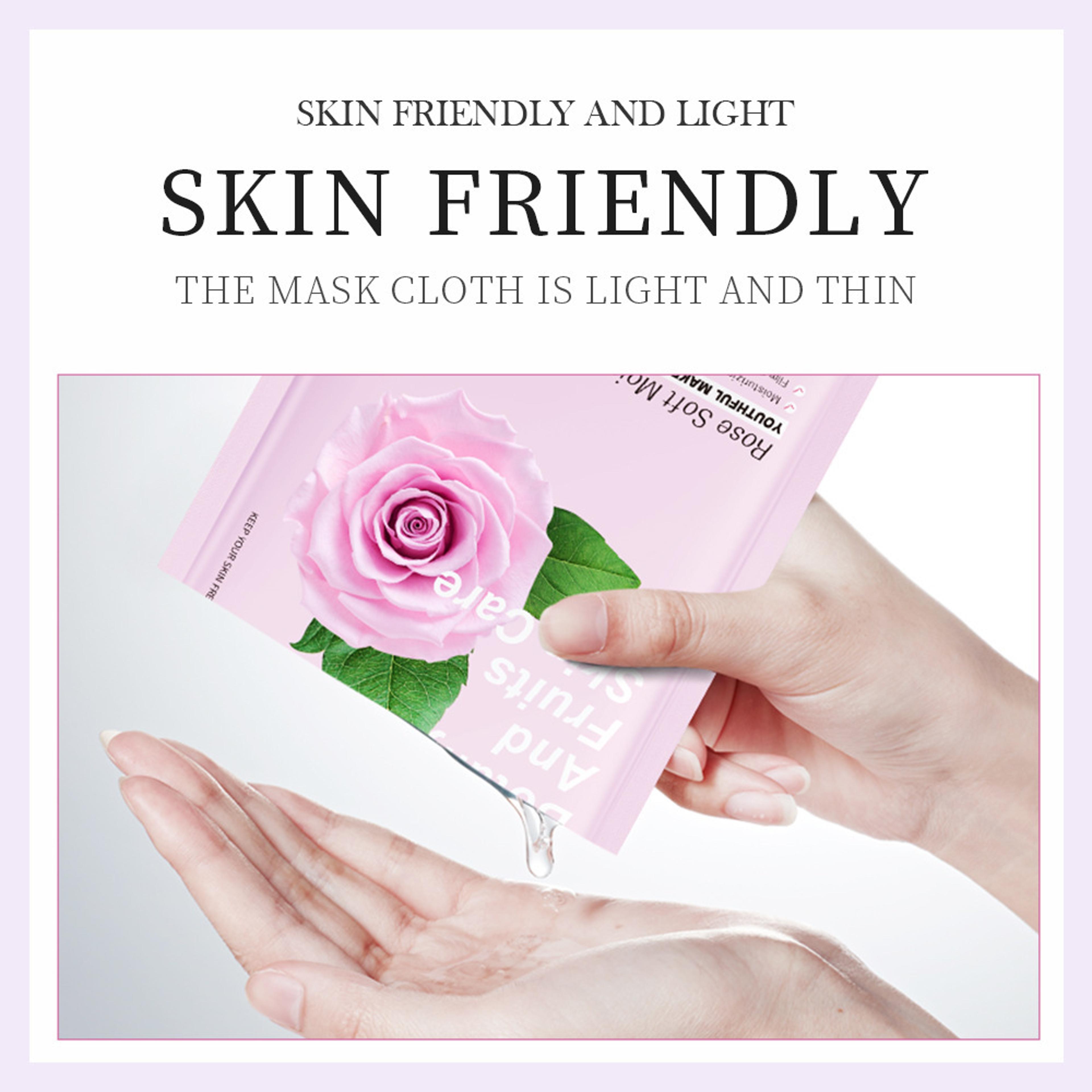 Natural Plant Face Mask Set  Moisturizing Firming  Hydrating Skincare Masks For Glowing Healthy Ski 2