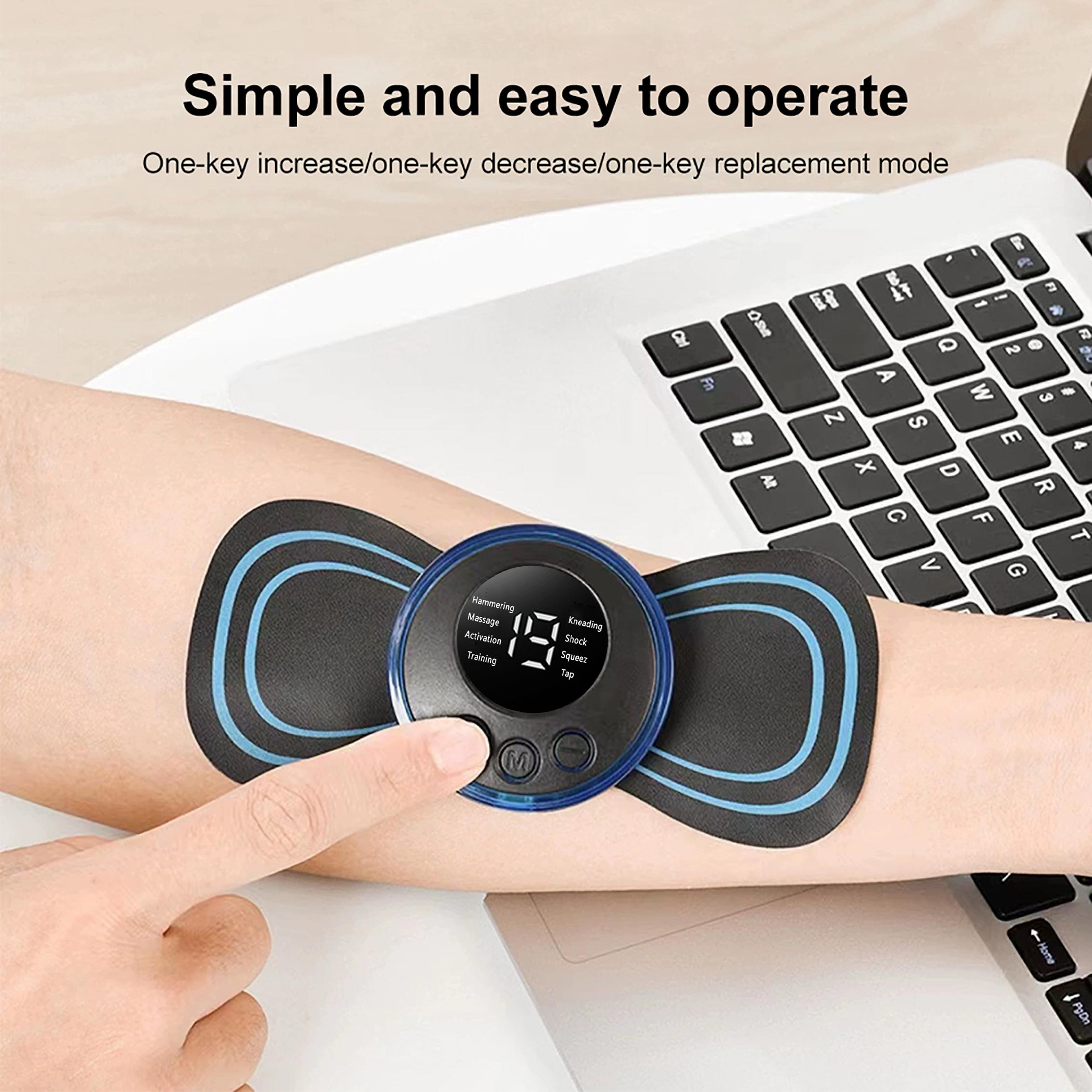 Mini Electric Neck Massager Modes For Muscle Relaxation  Fatigue Relief 2