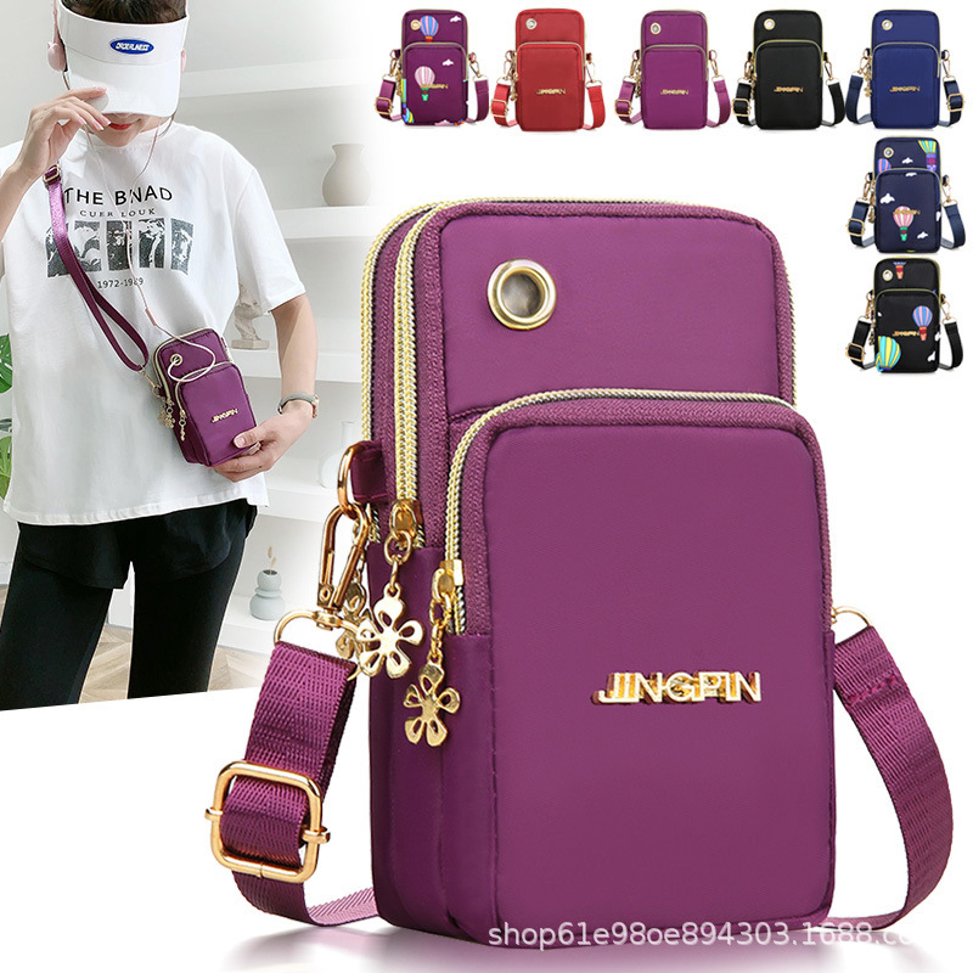 new womens crossbody mini bag stylish mobile phone bag, mom mommy coin bag, neck hanging running cover