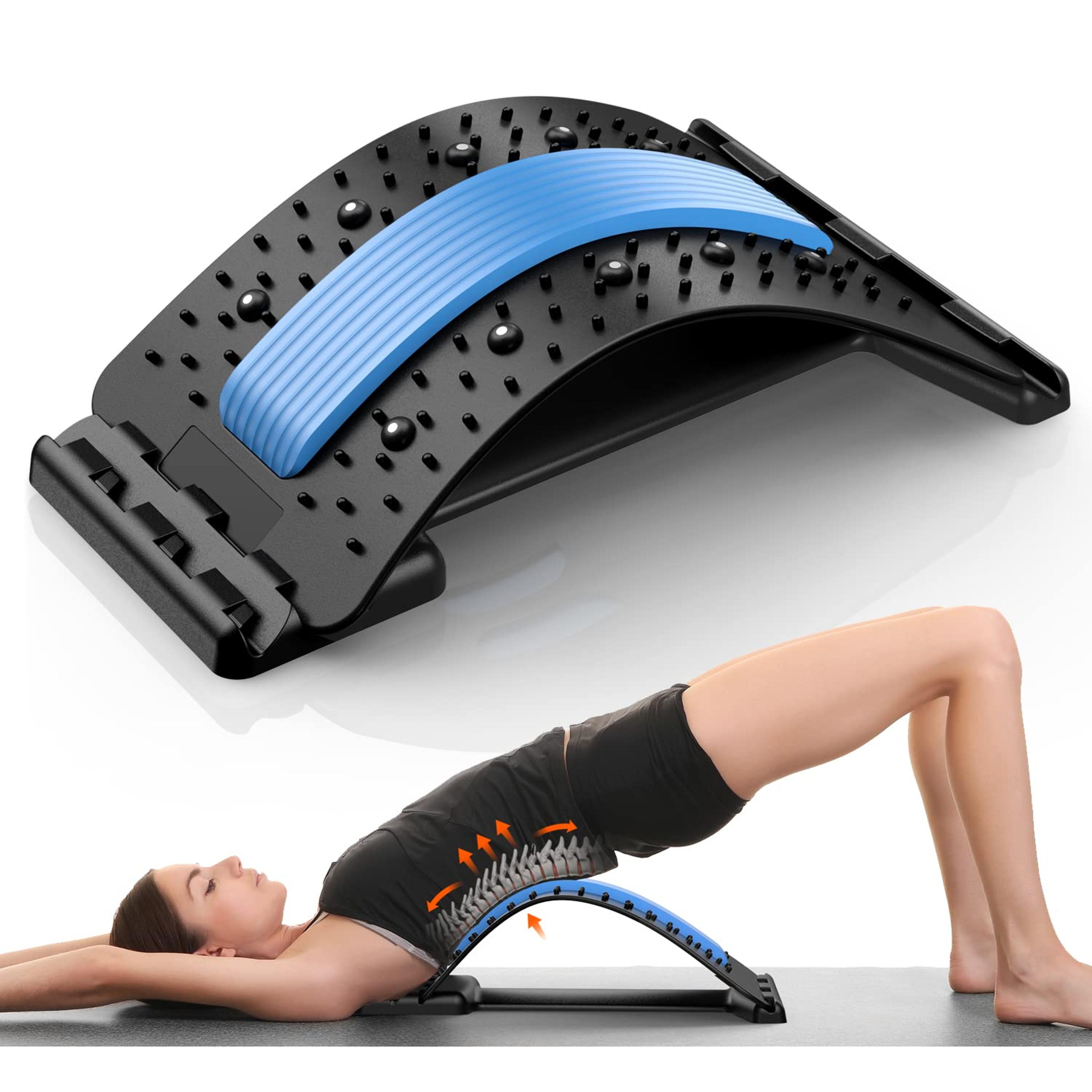 Back Stretcher For Pain Relief  MultiLevel Back Cracker For Herniated Disc Upper  Lower Back Suppor 0