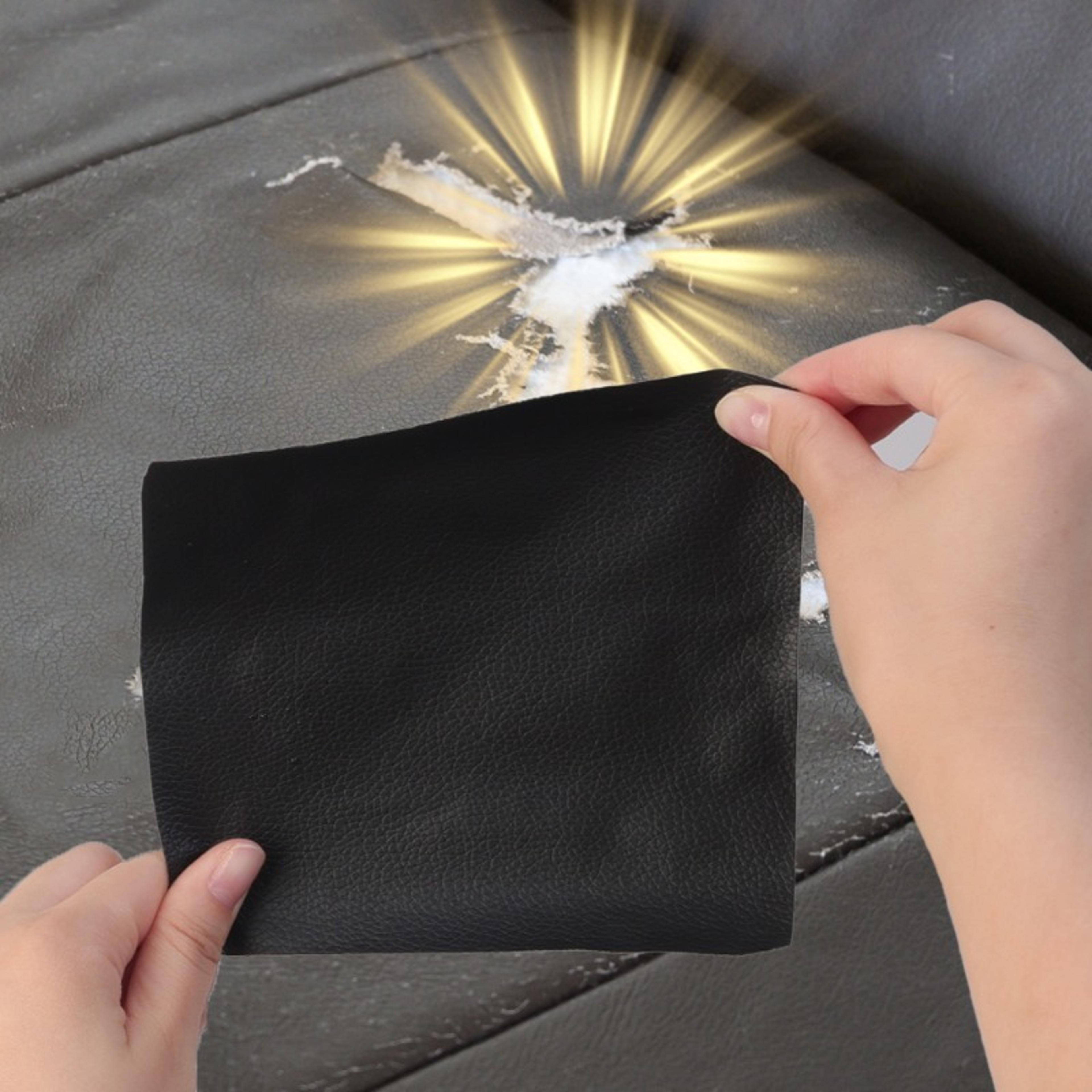 self-adhesive leather repair tape, waterproof patches for sofa, car seats & furniture