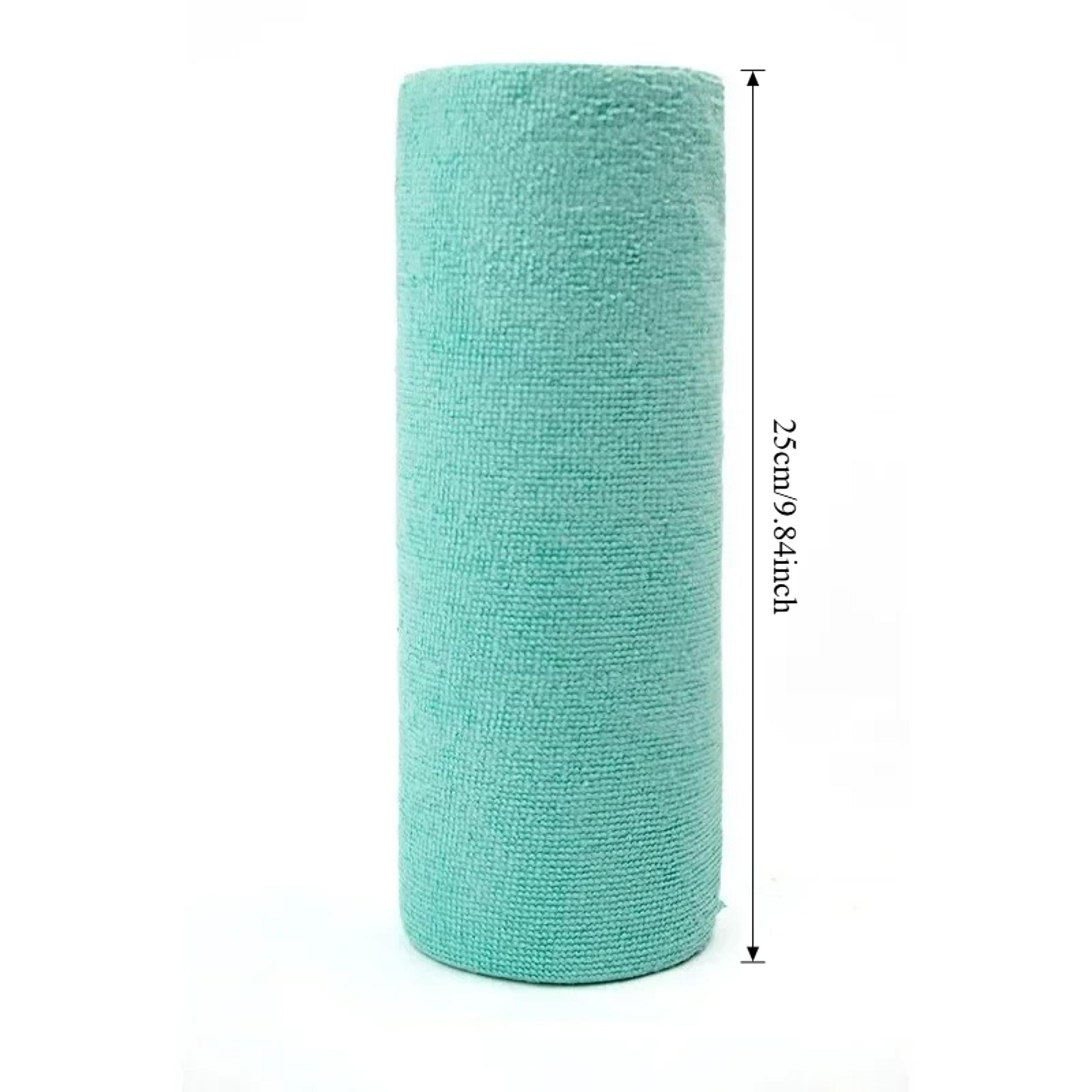 Reusable Microfiber Cleaning Cloth Roll Sheets Kitchen Towel  Dish Rag Replacement 14
