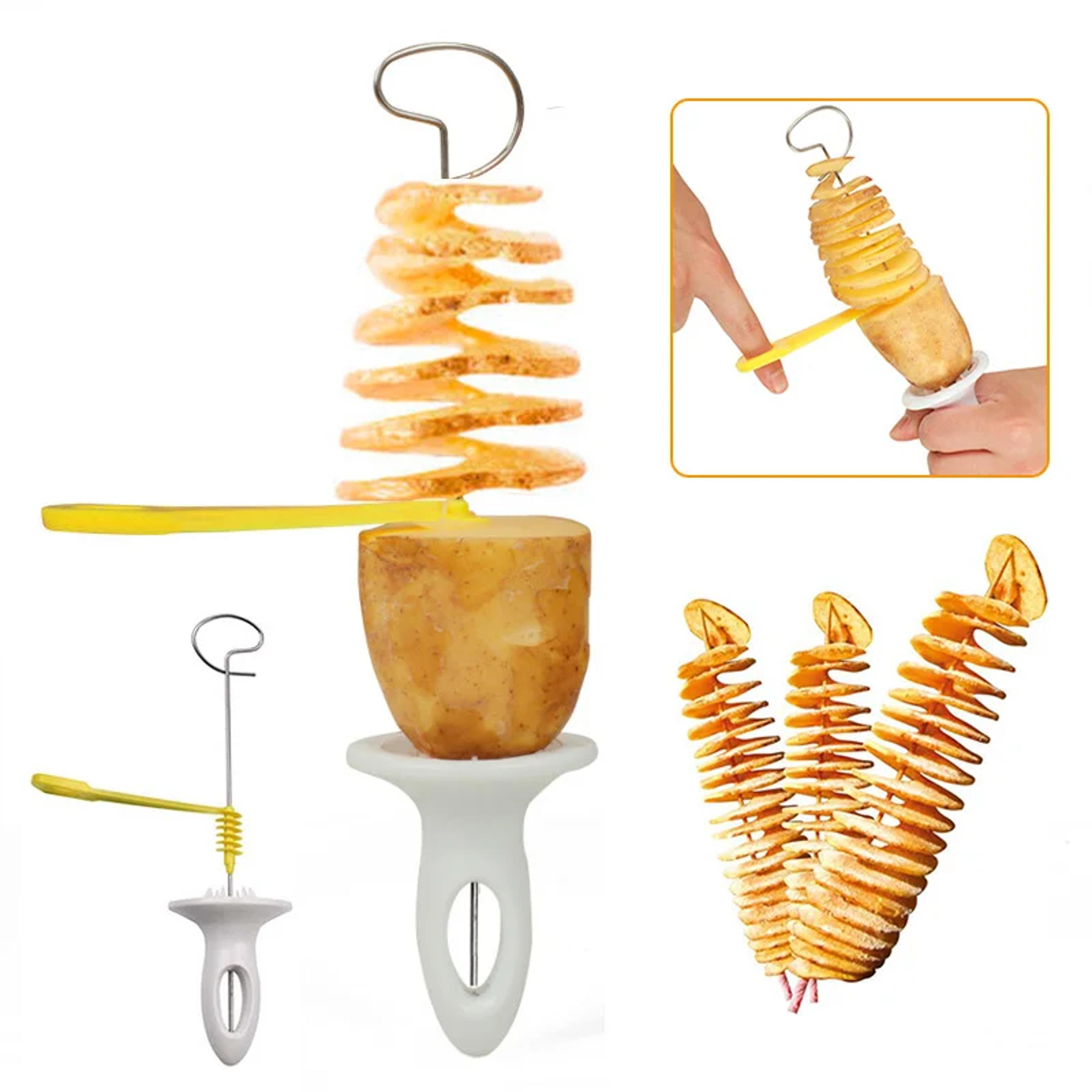 whirlwind potato spiral cutter | creative vegetable slicer for kitchen accessories