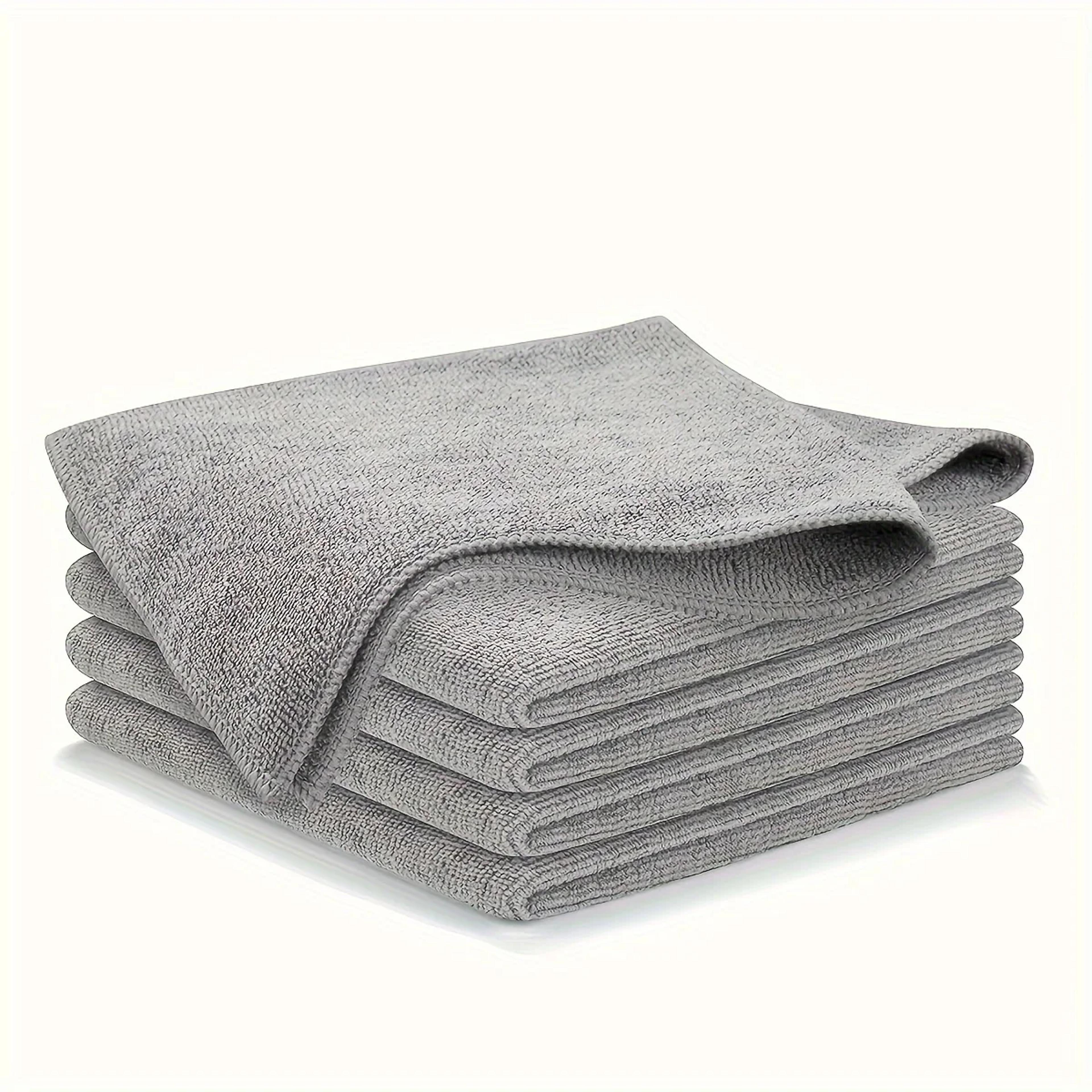 Ultrafine Fiber Kitchen Towels Set  Soft Absorbent  Stainremoving Cleaning Cloths 4