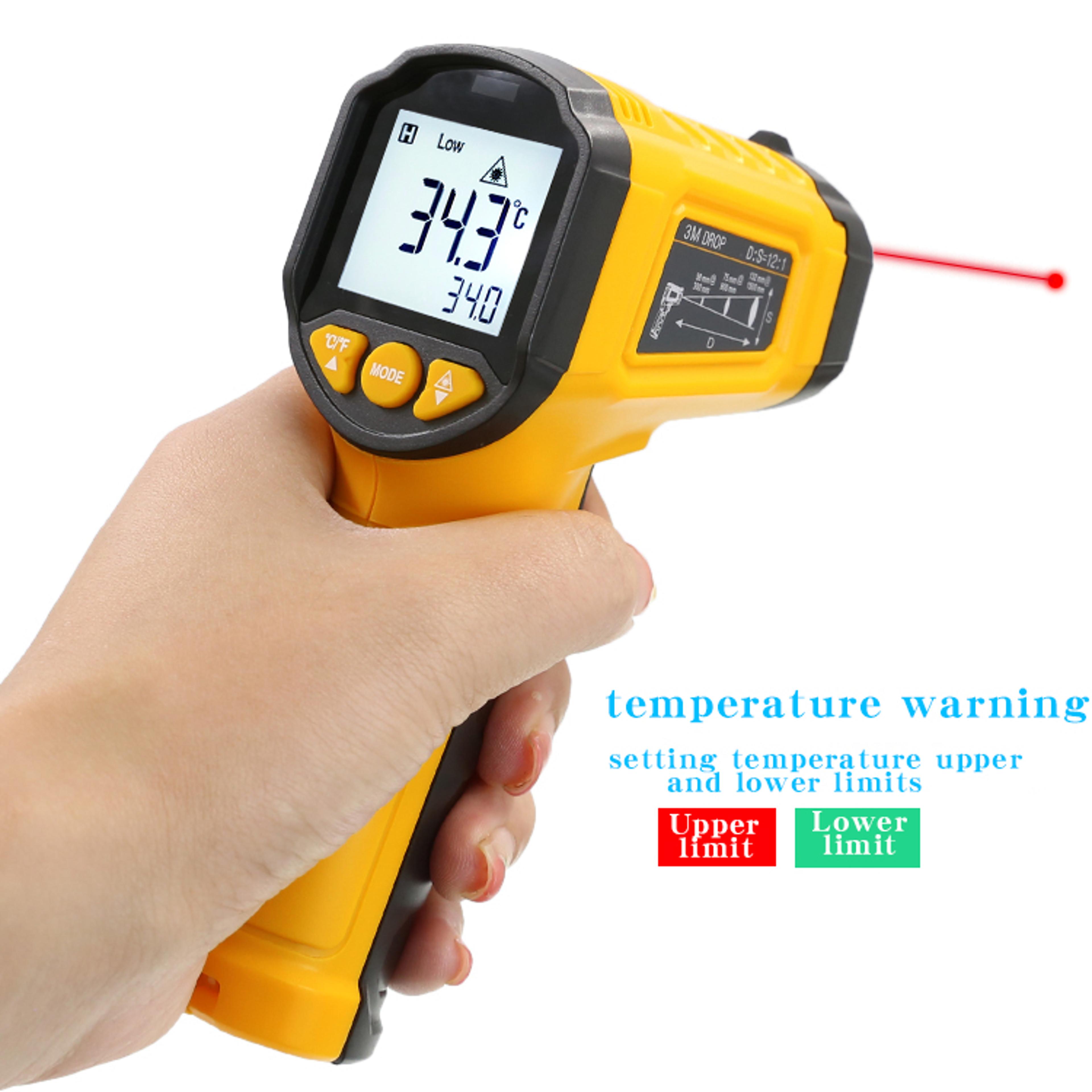 Infrared NonContact Thermometer  HighPrecision Handheld Temperature Gauge For Industrial And Home U 1