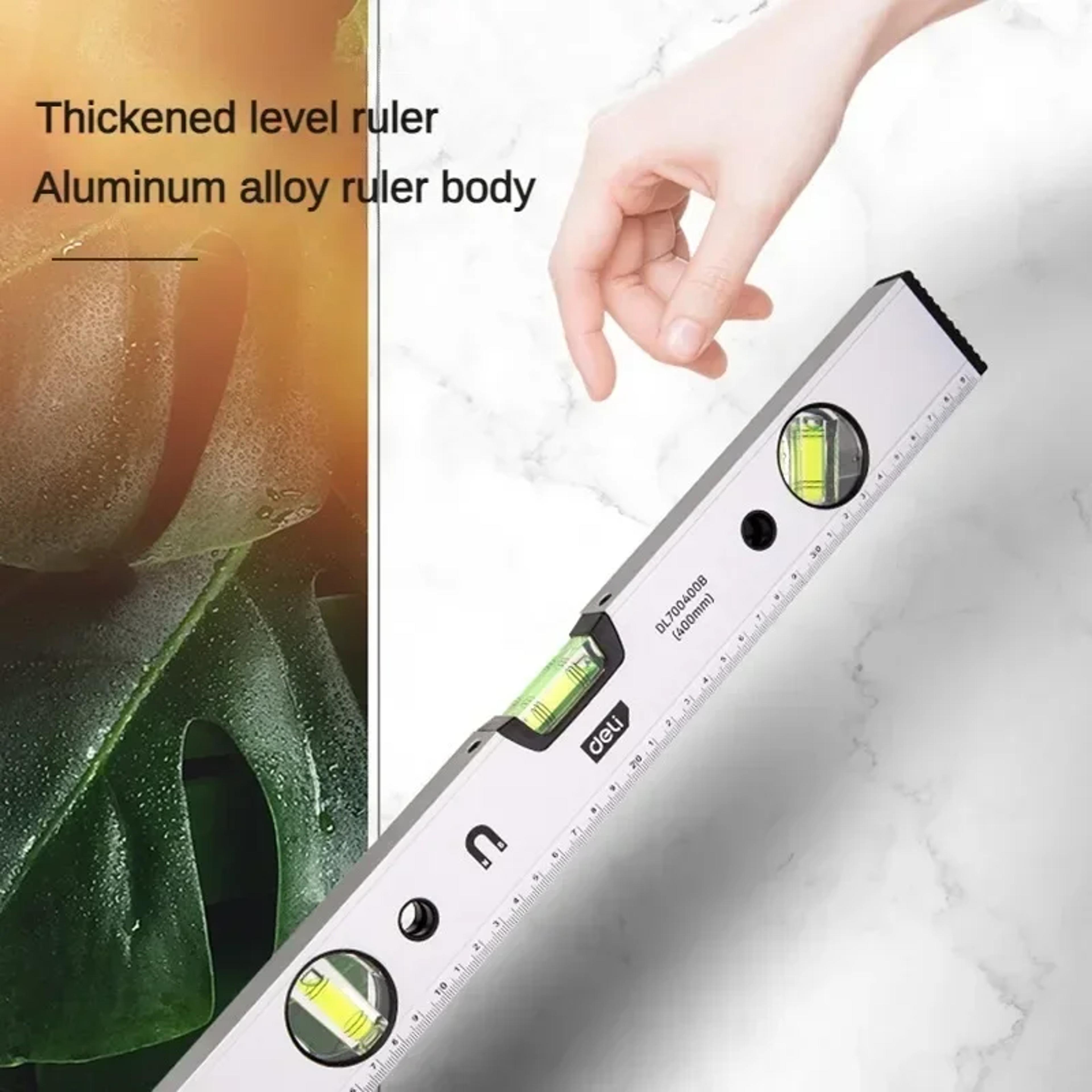 Magnetic Torpedo Level Tool  Durable Aluminum Shockproof Measuring Leveler With High Visibility 3