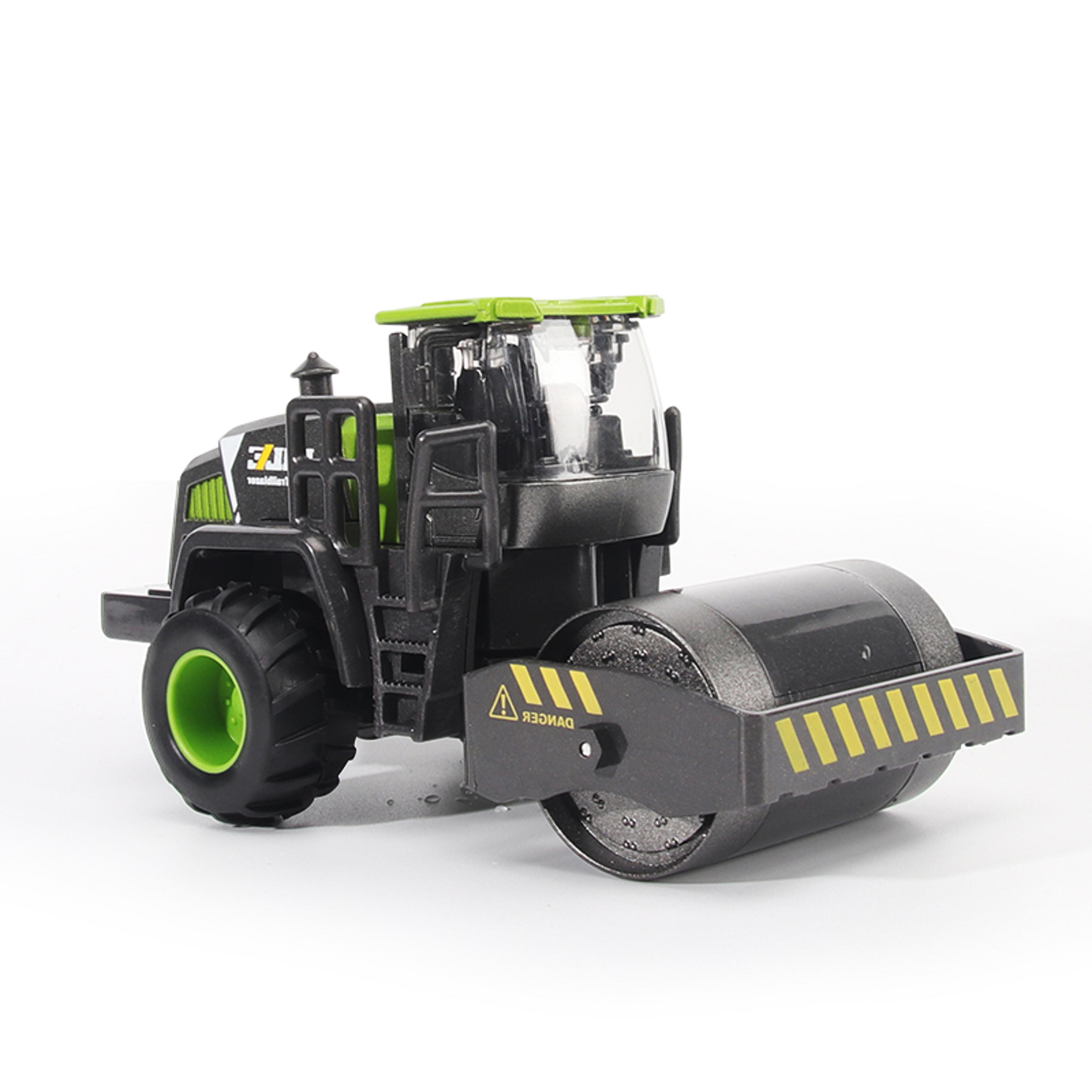 Educational Model Car Construction Toys For Boys Bulldozer Excavator Crane And Forklift 12