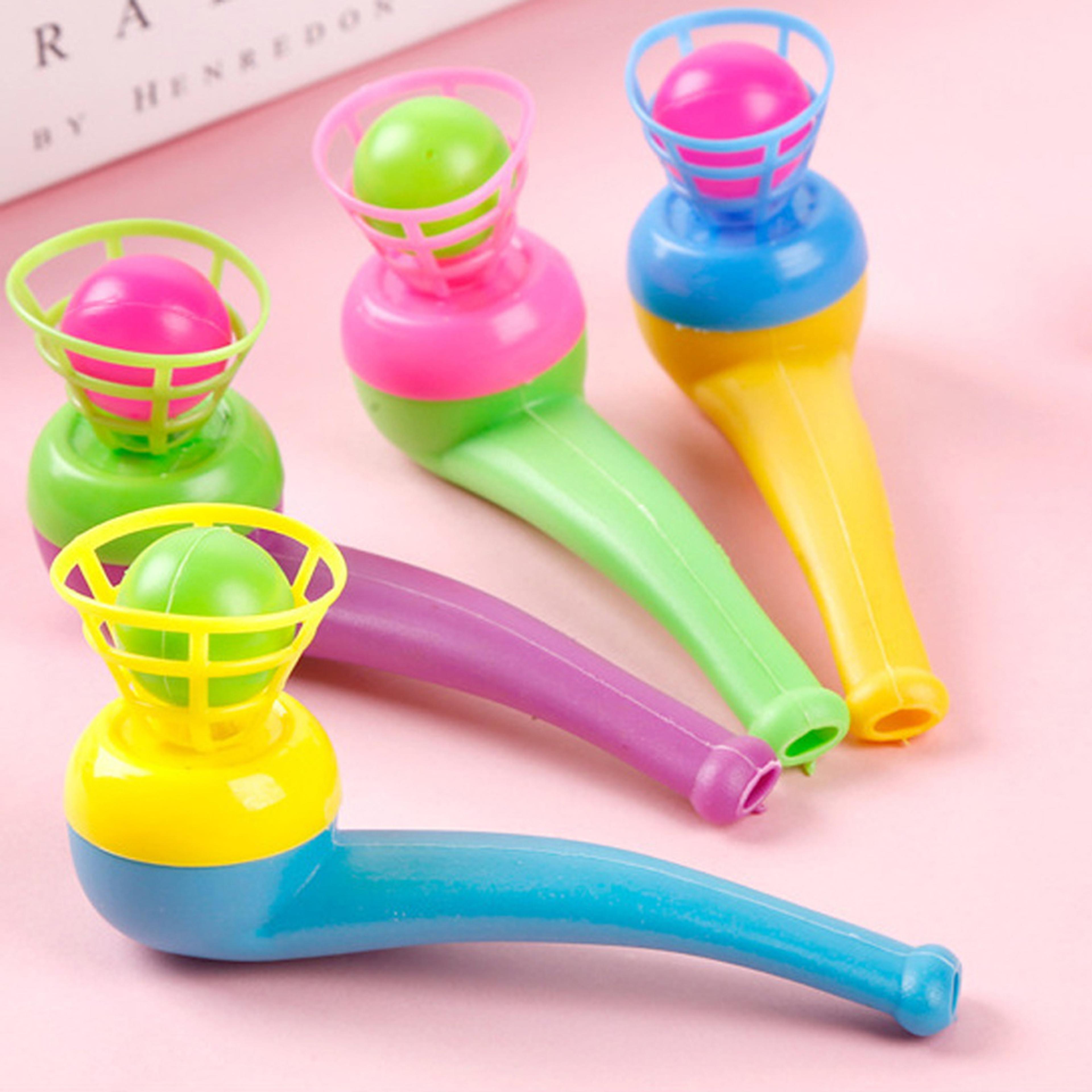 piece kids pipe blowing ball game for outdoor balance & learning