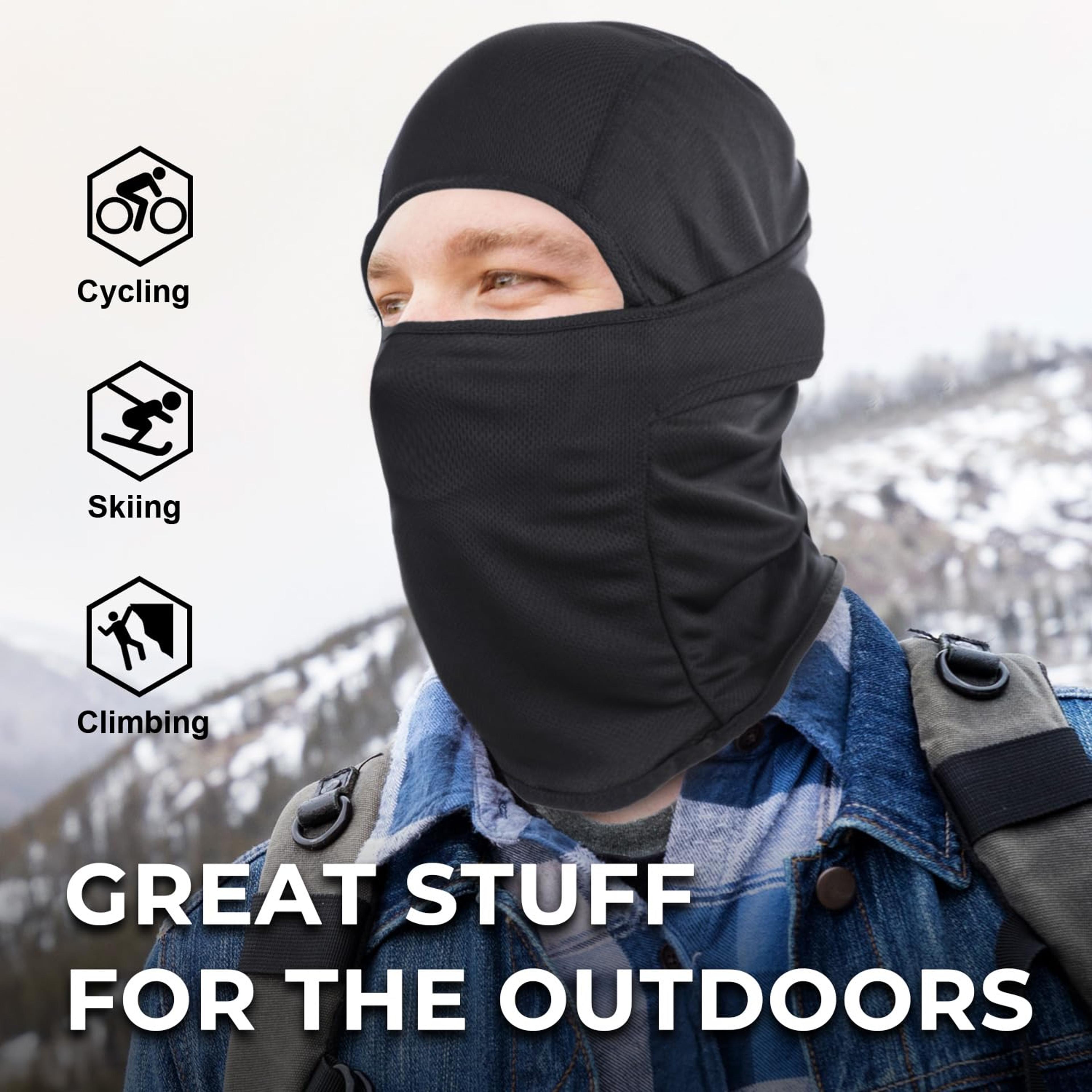 Breathable Full Face Ski Mask For Men  Women  Outdoor Sports Balaclava 4