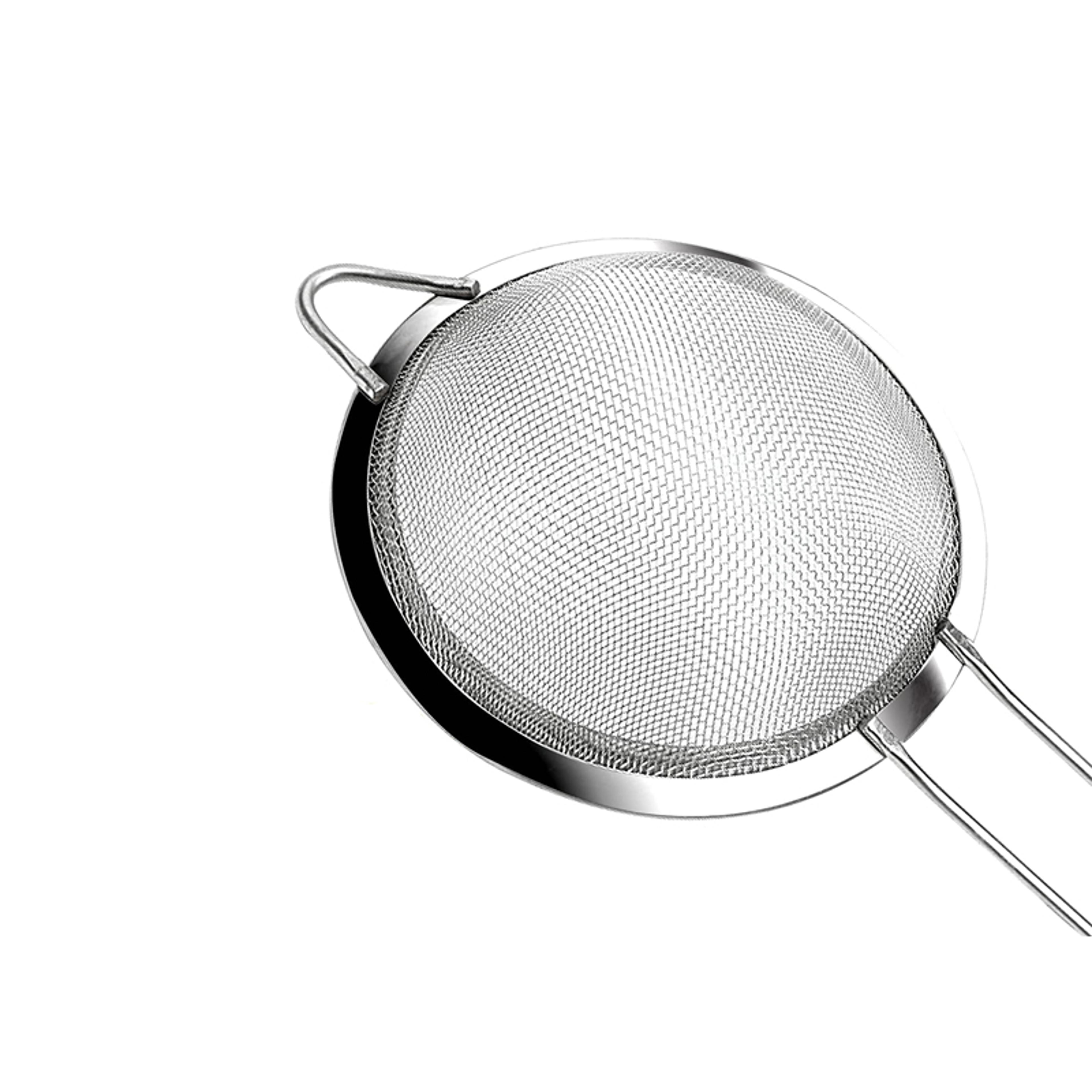 Stainless Steel Fine Mesh Strainer Set For Baking  Cooking 1