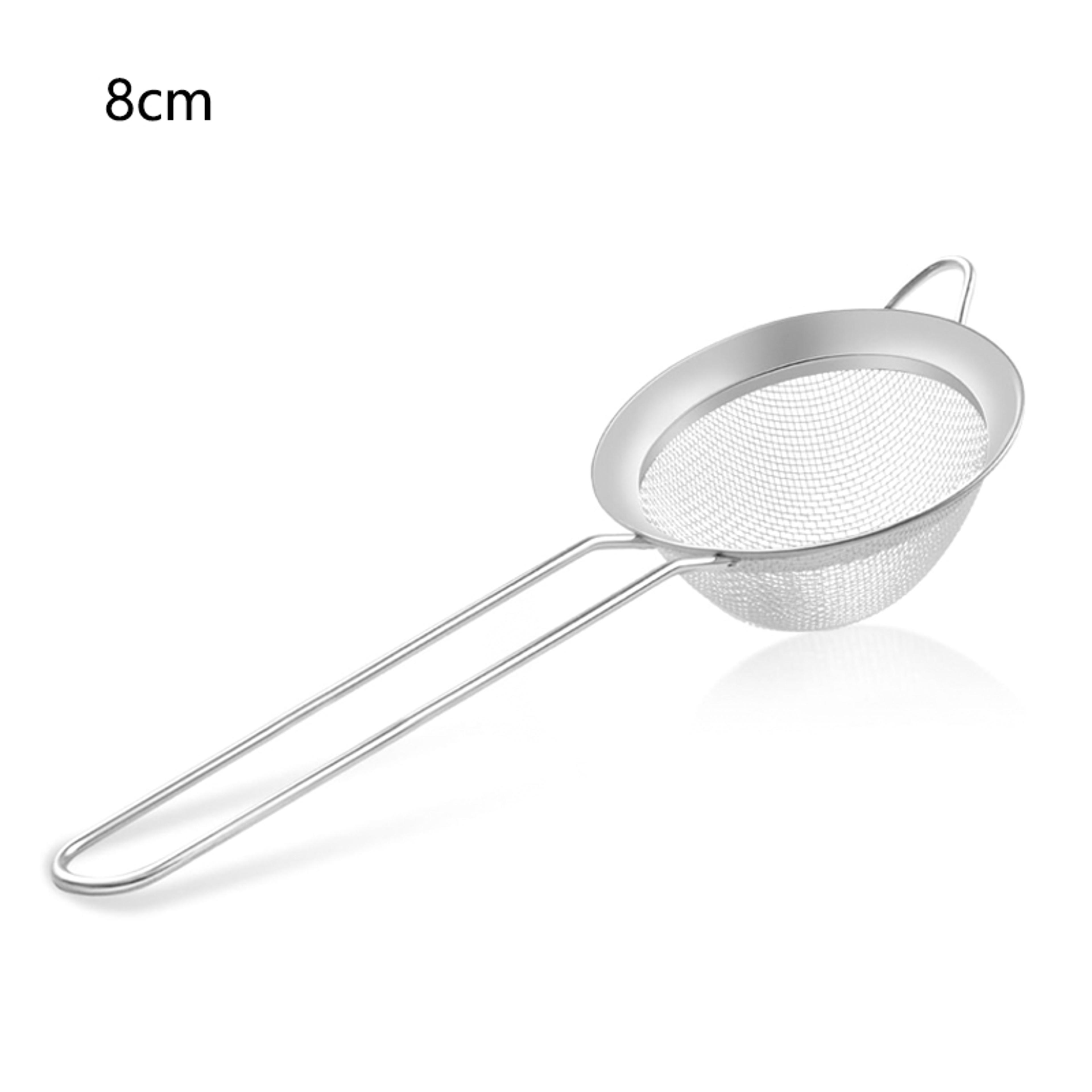 Stainless Steel Fine Mesh Strainer Set For Baking  Cooking 6