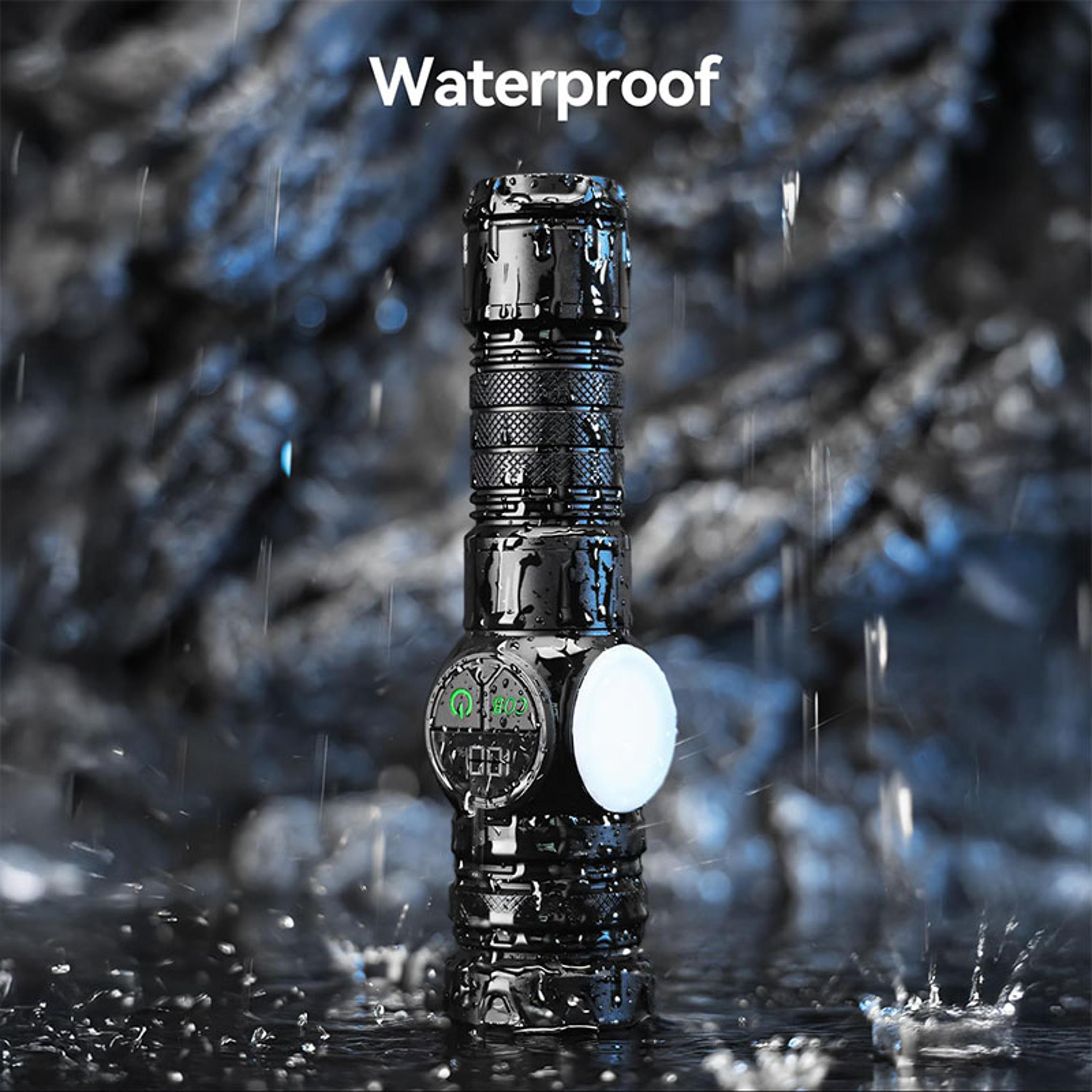 USB Rechargeable LED Flashlight With Lighting Modes  Magnet Perfect For Hiking 5