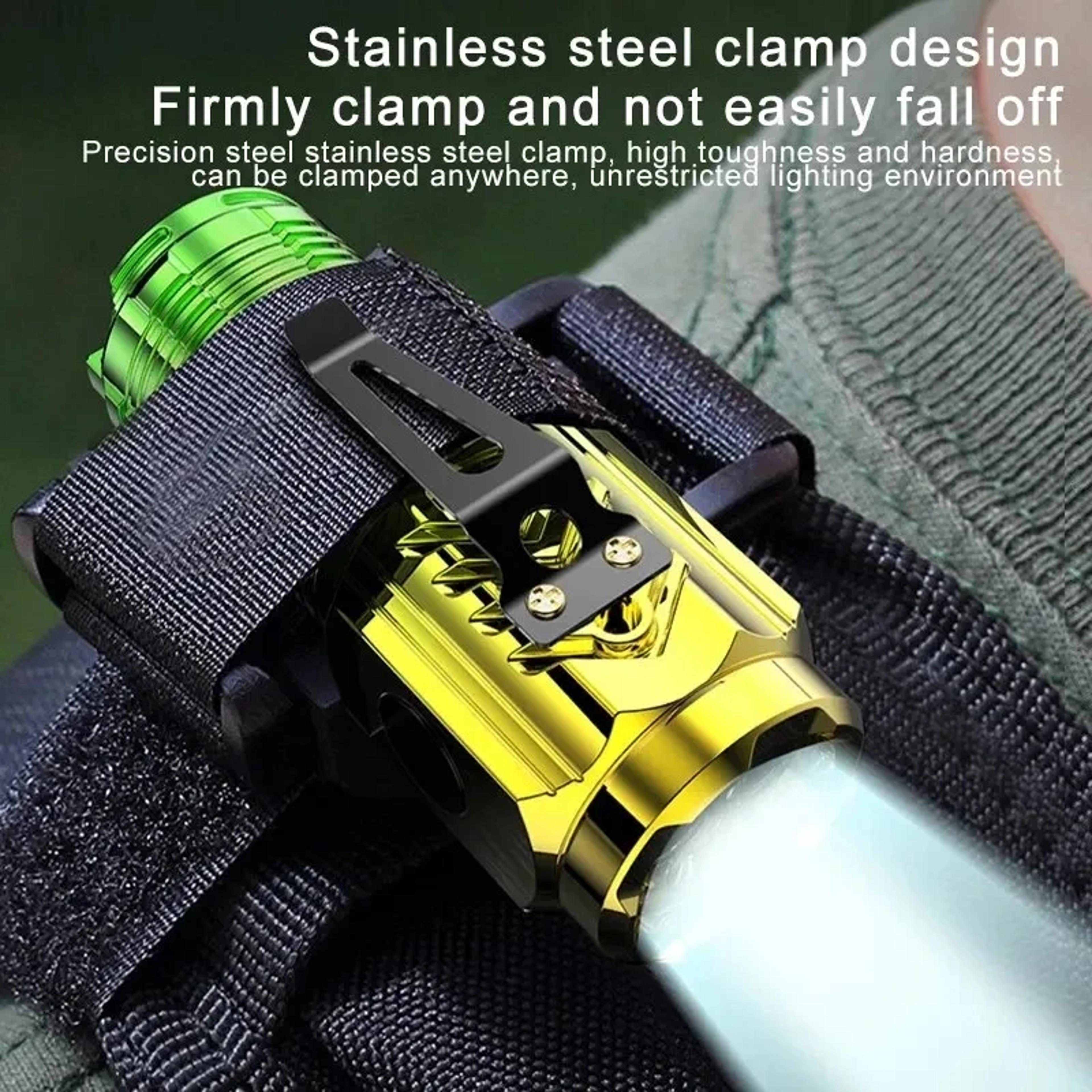 Three Eyes Little Monster LED Flashlight  Super Bright Rechargeable Mini Portable Torch 4