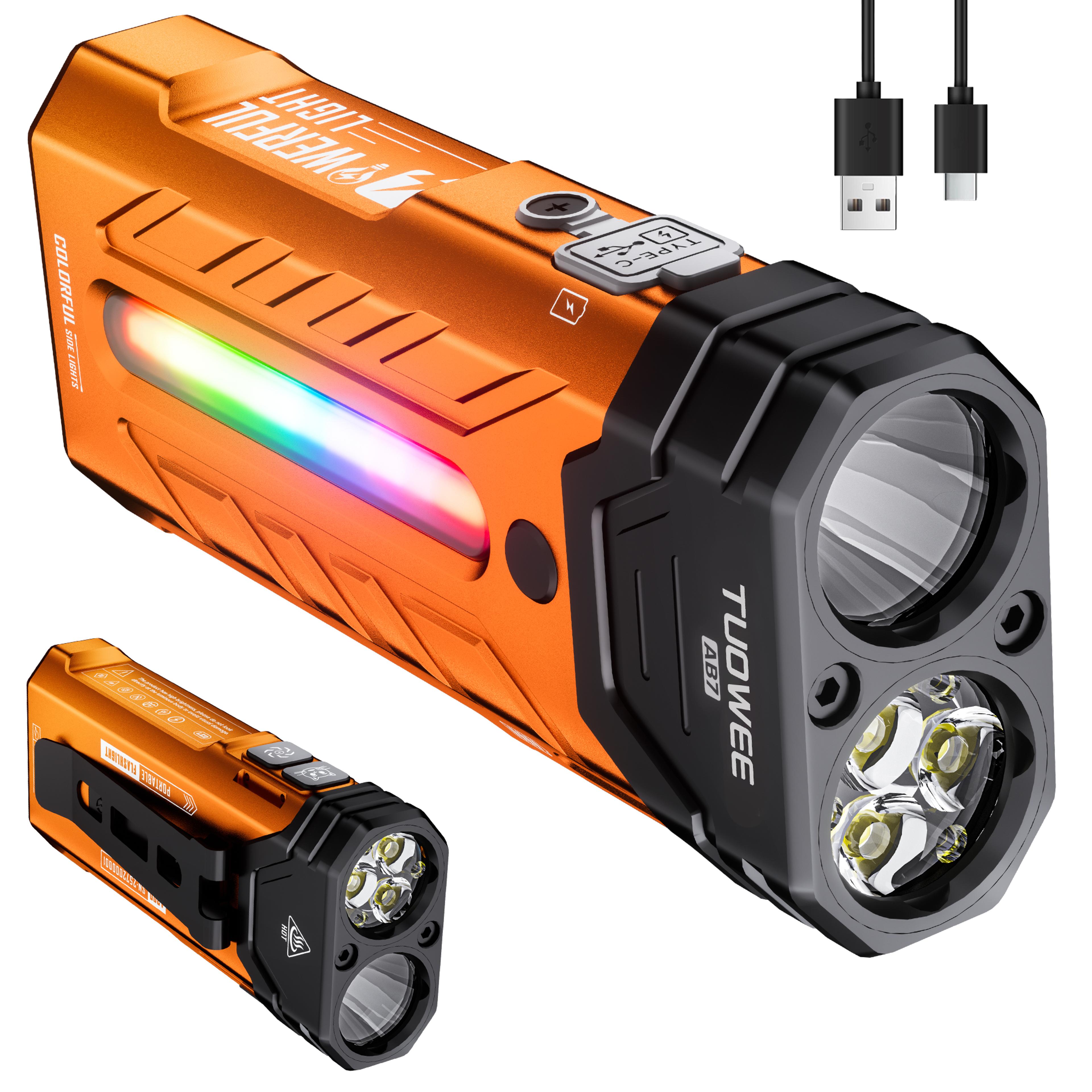 Multi Functional Portable LED Flashlight With Magnetic Torch Perfect For Hiking And Camping Adventu 6