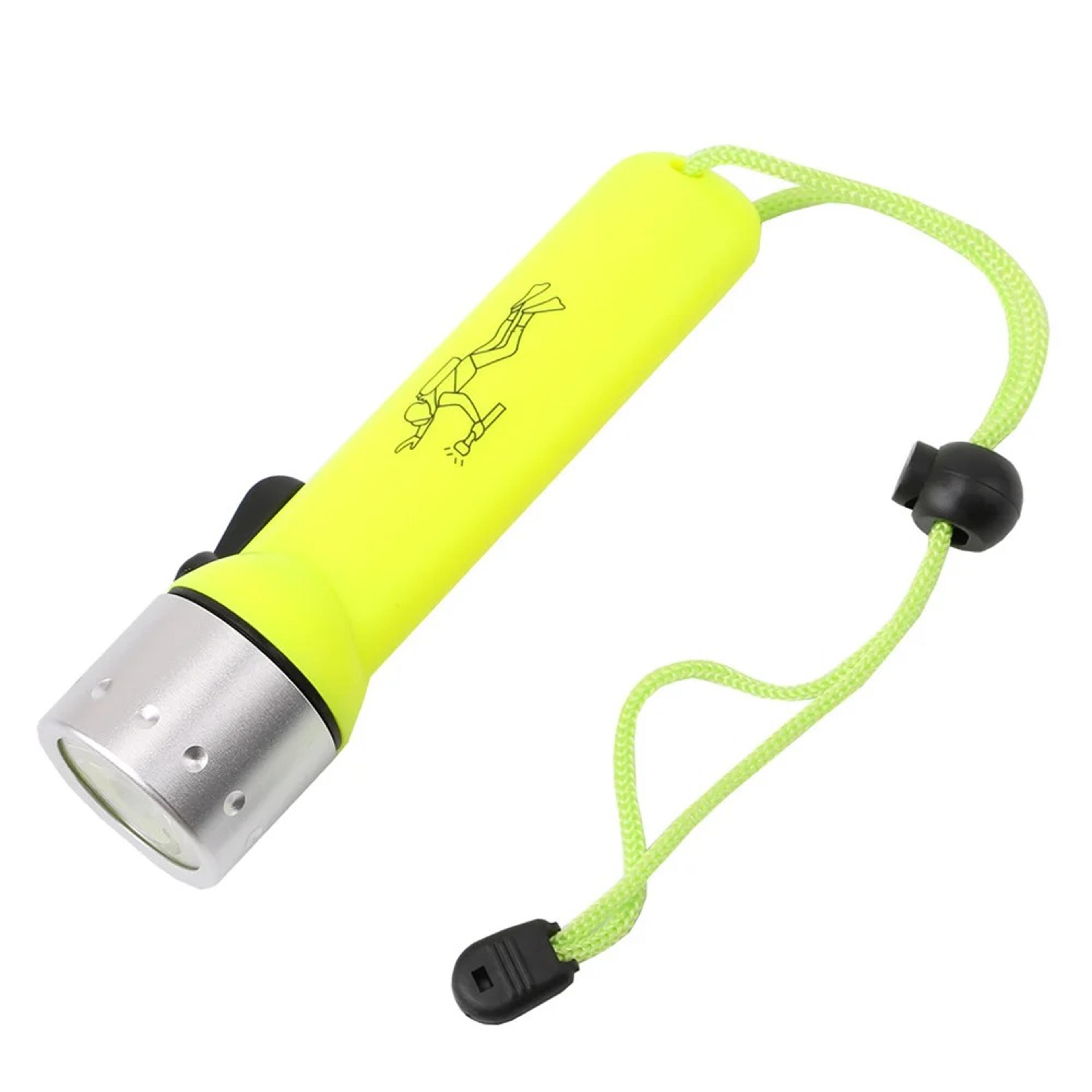 Outdoor Waterproof Diving Flashlight  Mini Portable High Lumen LED Light With Long Battery Life For 9