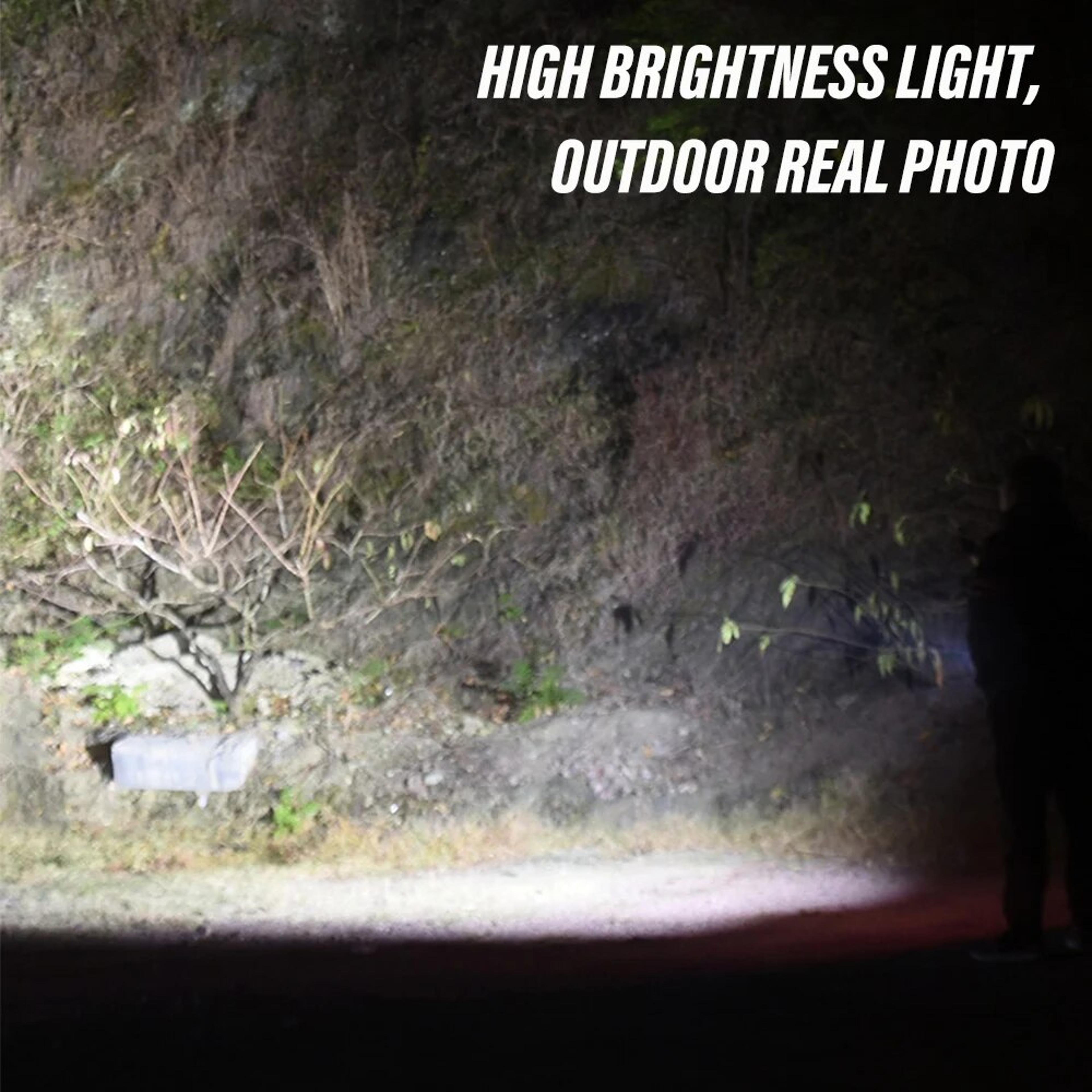 Mini Rechargeable LED Camping Flashlight With Magnet  Side Lights Ultra Bright Portable Ideal For O 4