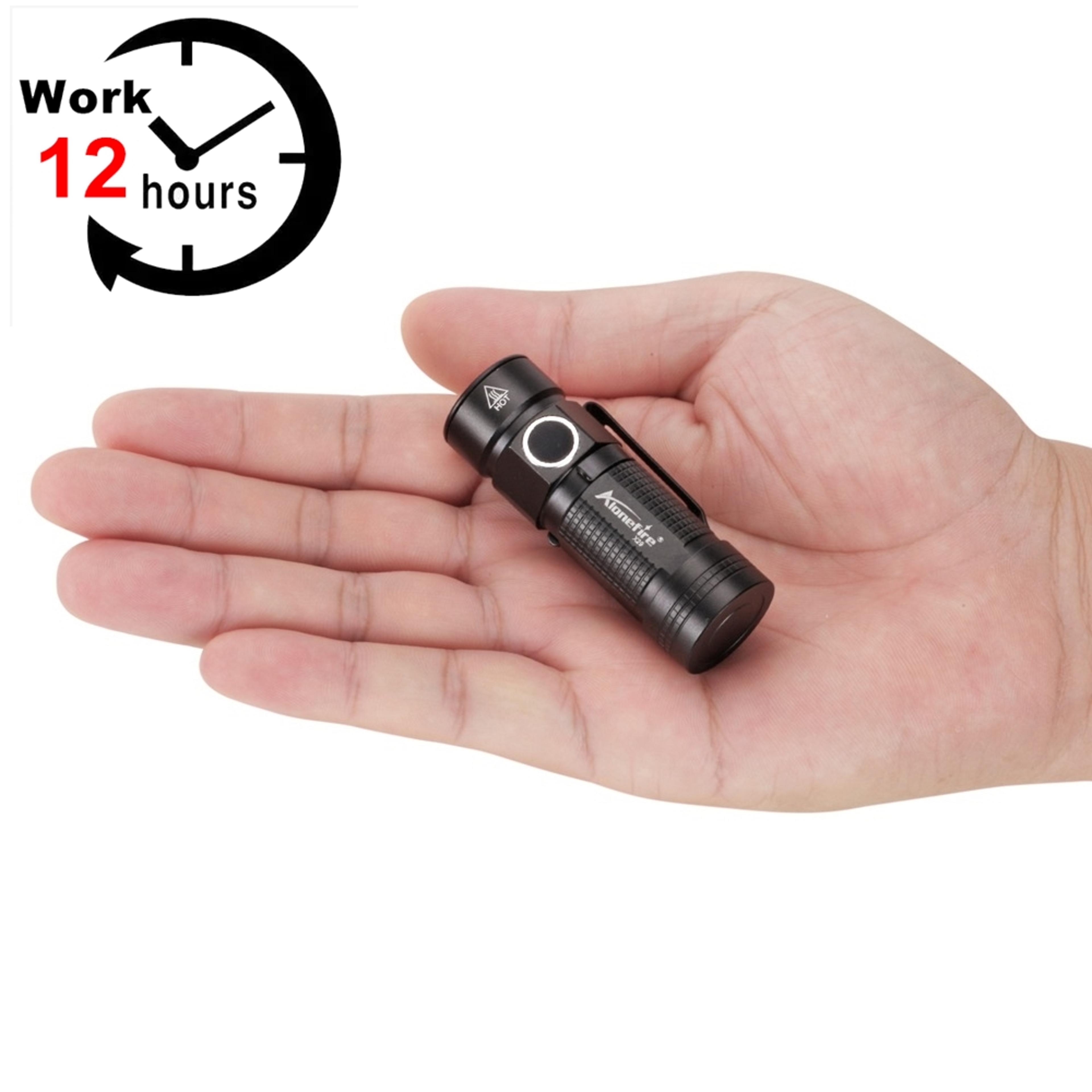 led portable mini flashlight endurance for fishing, hiking, & outdoor adventures