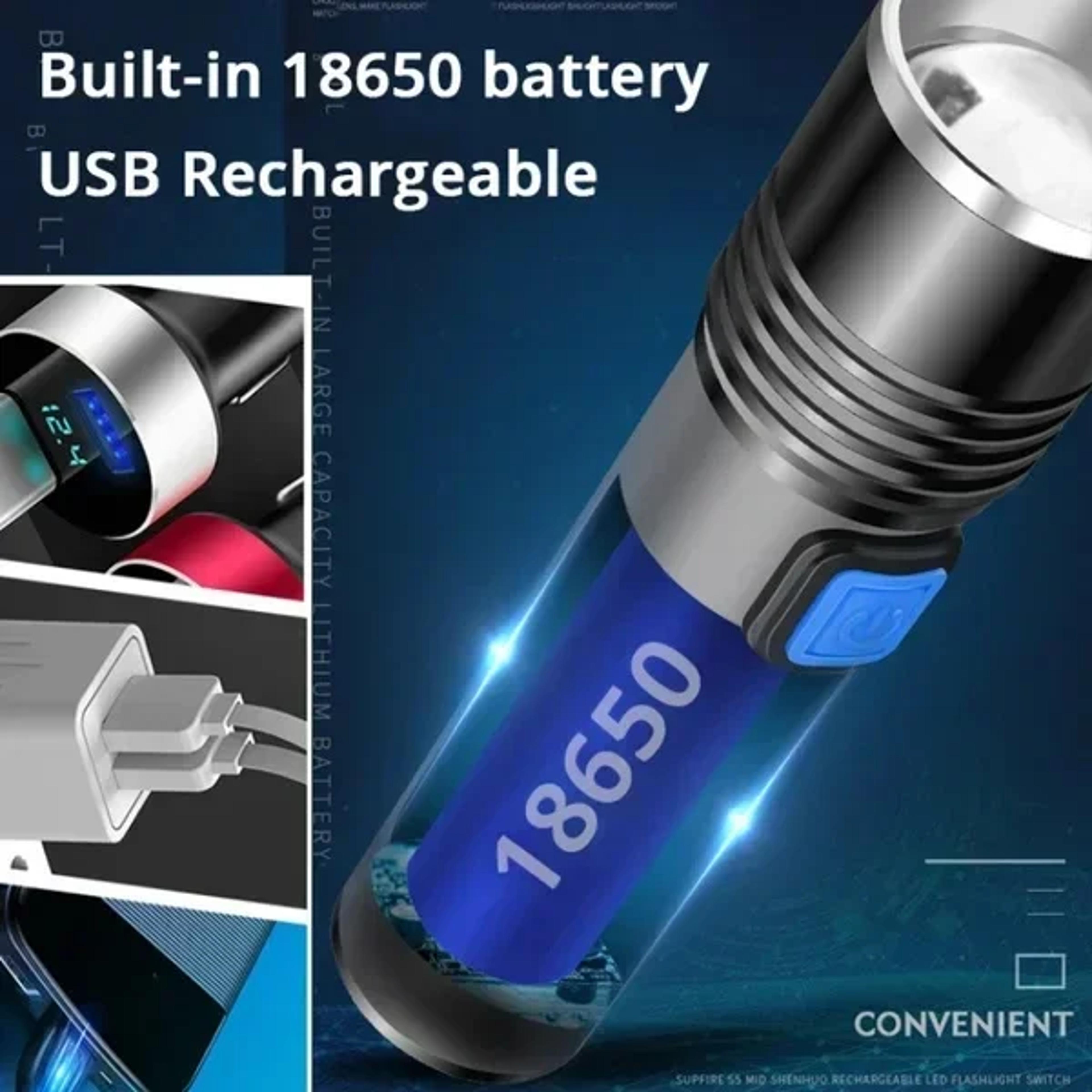 UV Flashlight LED Mini Handheld Ultraviolet Torch For Pet Stains  Anti Counterfeiting Detection 5