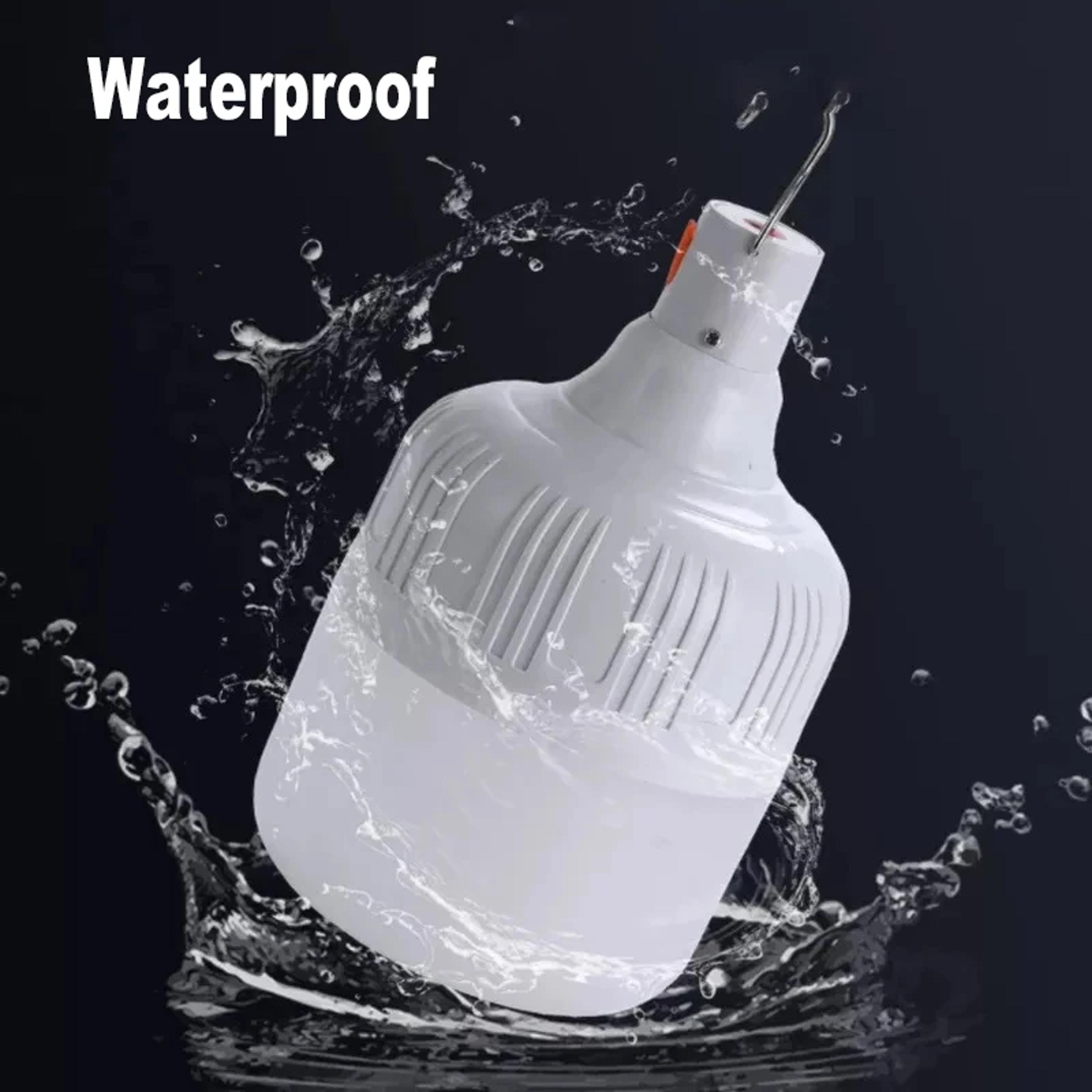 USB Rechargeable LED Camping Lantern Portable Emergency Light With Hook For Outdoor BBQ  Tent Use 2