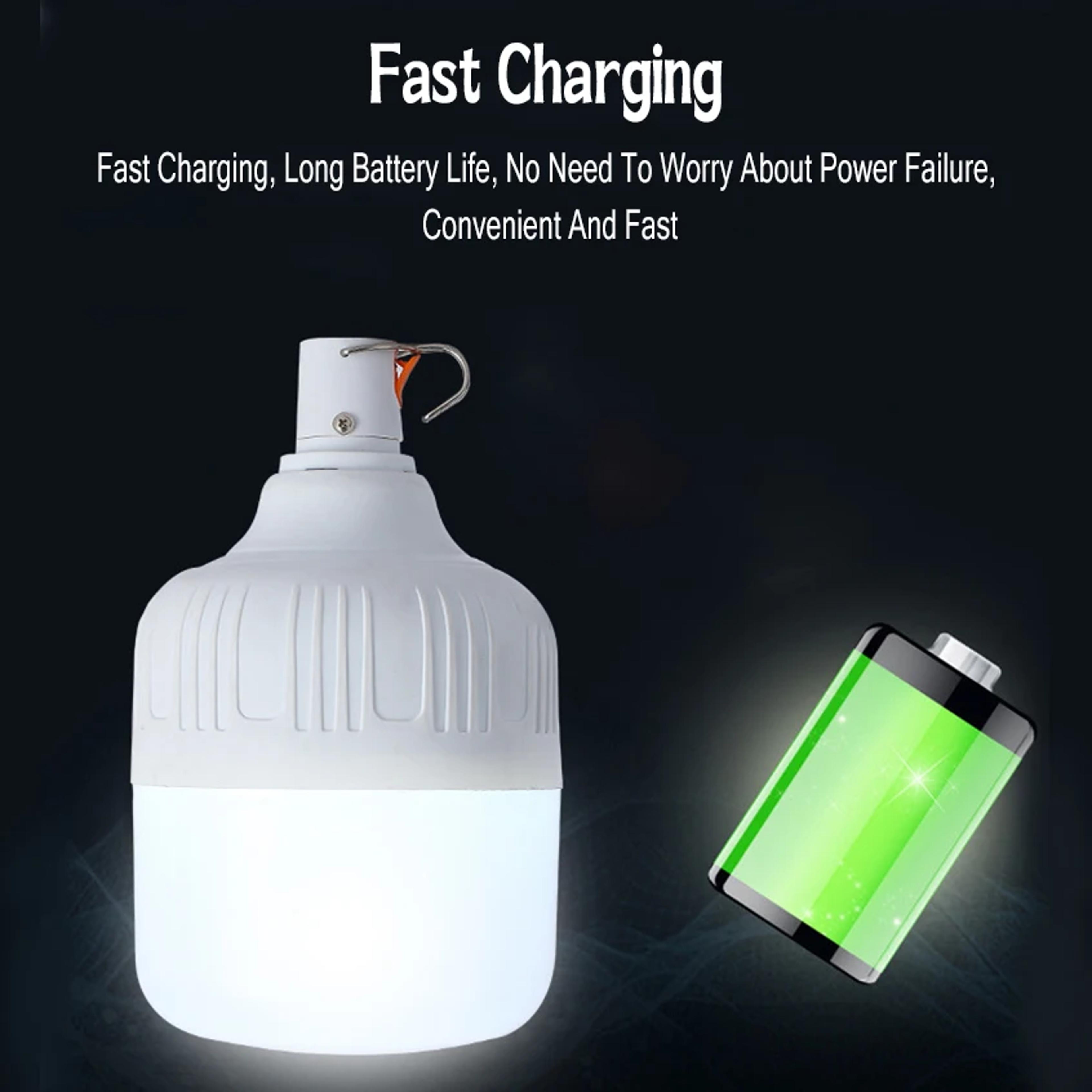 USB Rechargeable LED Camping Lantern Portable Emergency Light With Hook For Outdoor BBQ  Tent Use 4
