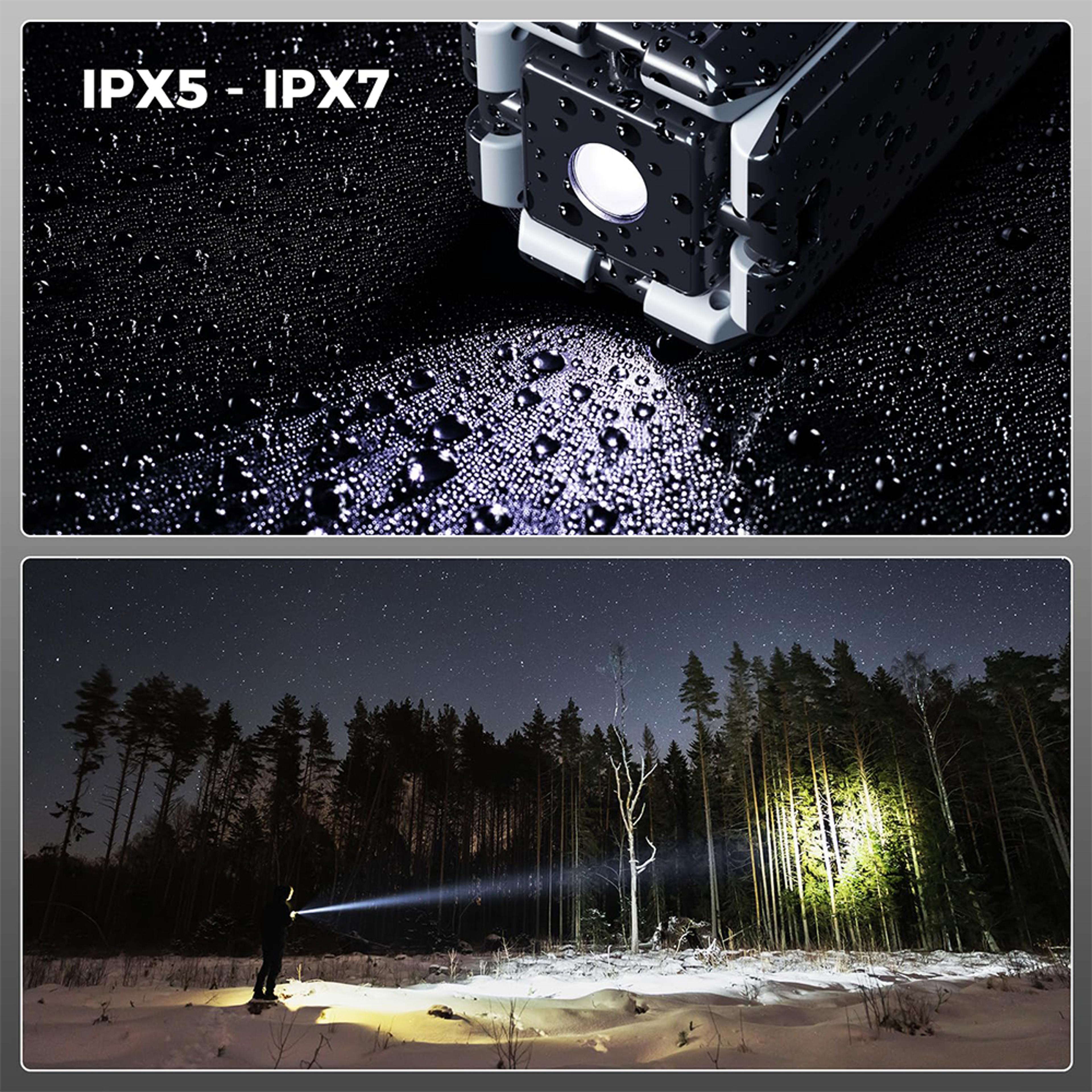 Rechargeable LED Camping Lantern With Magnetic Base  Telescopic Design Super Bright LM Outdoor Hiki 5