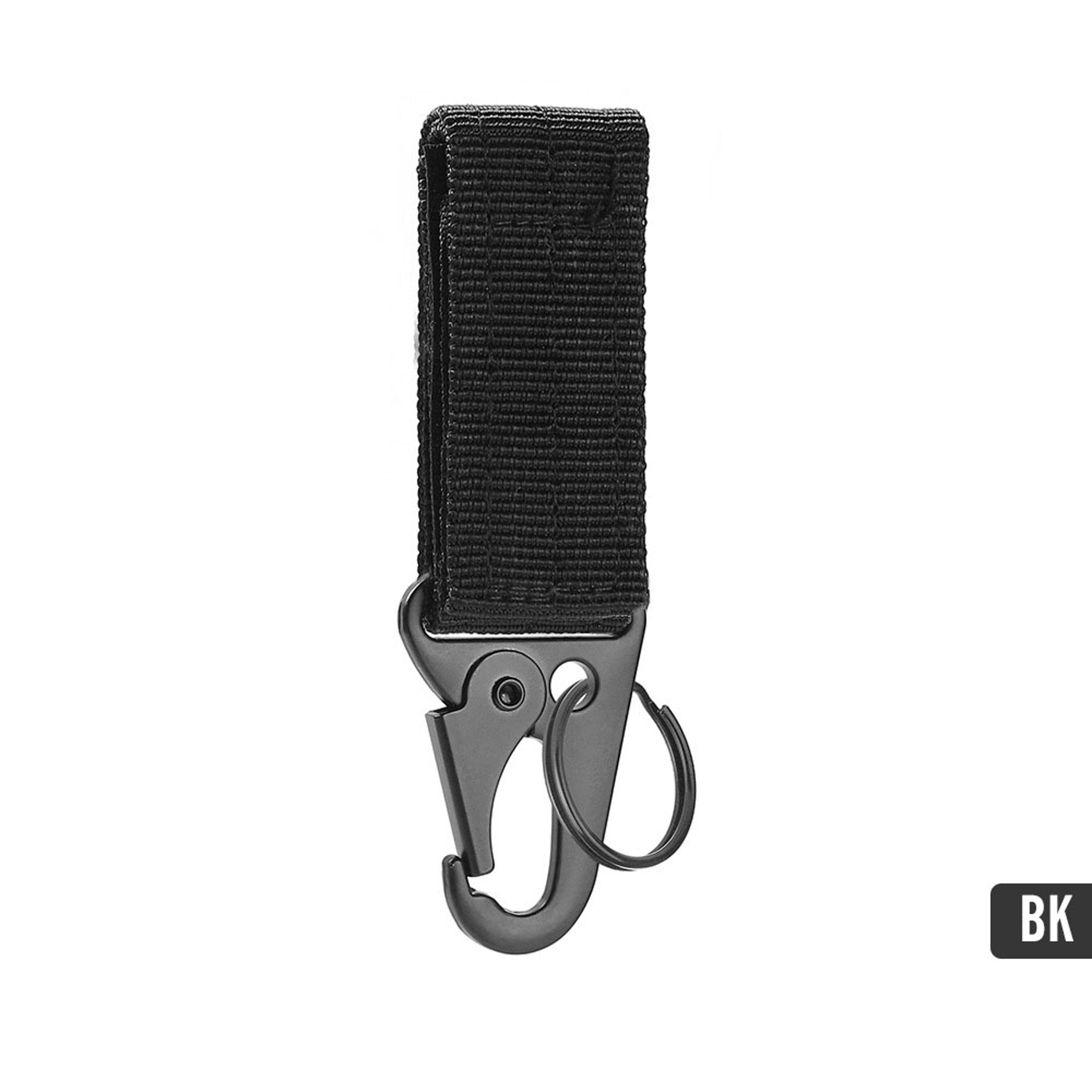 High Strength Nylon Carabiner Key Hook With MOLLE Webbing Belt Buckle Ideal For Camping  Hiking 5