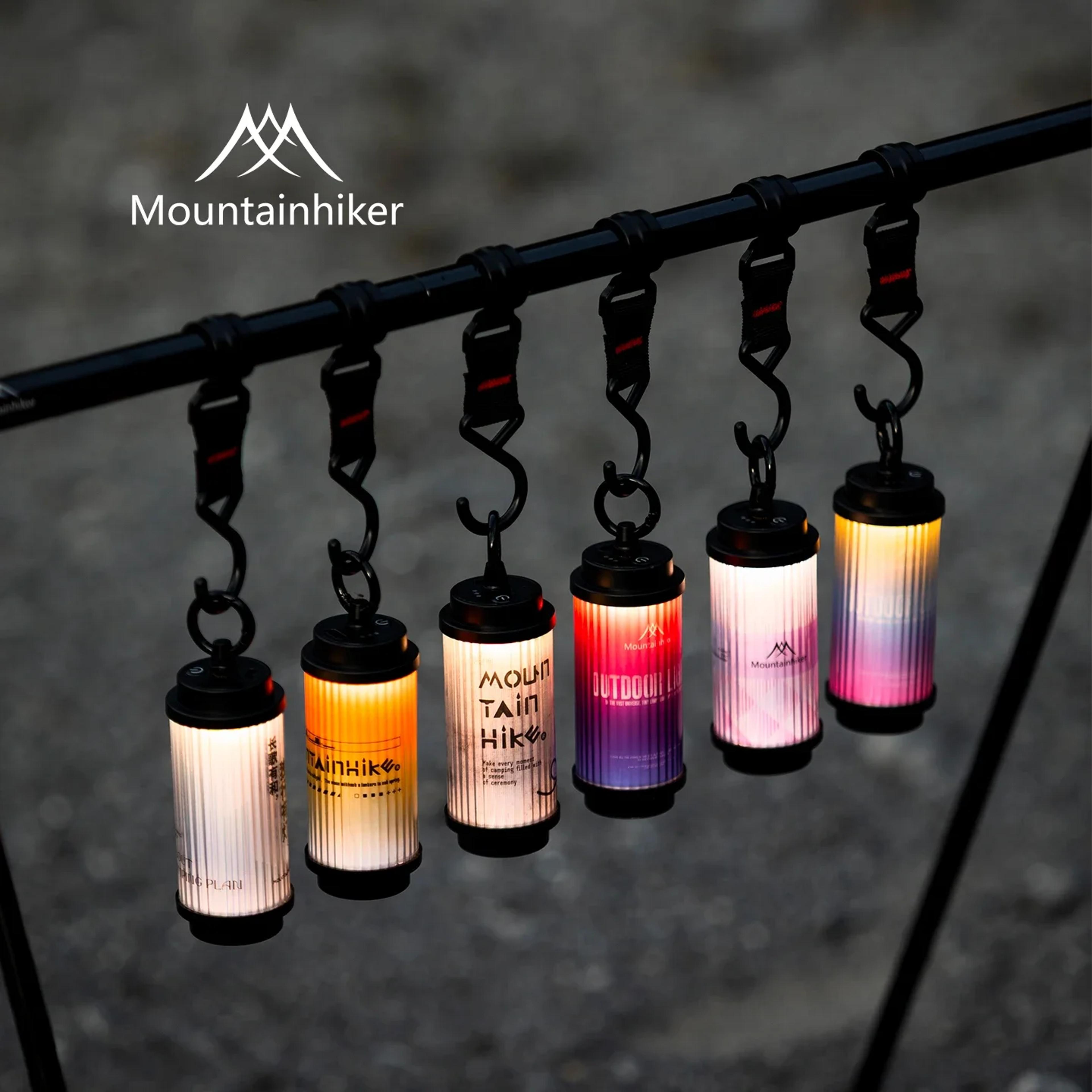 led camping lantern portable rechargeable outdoor hanging light with long battery life