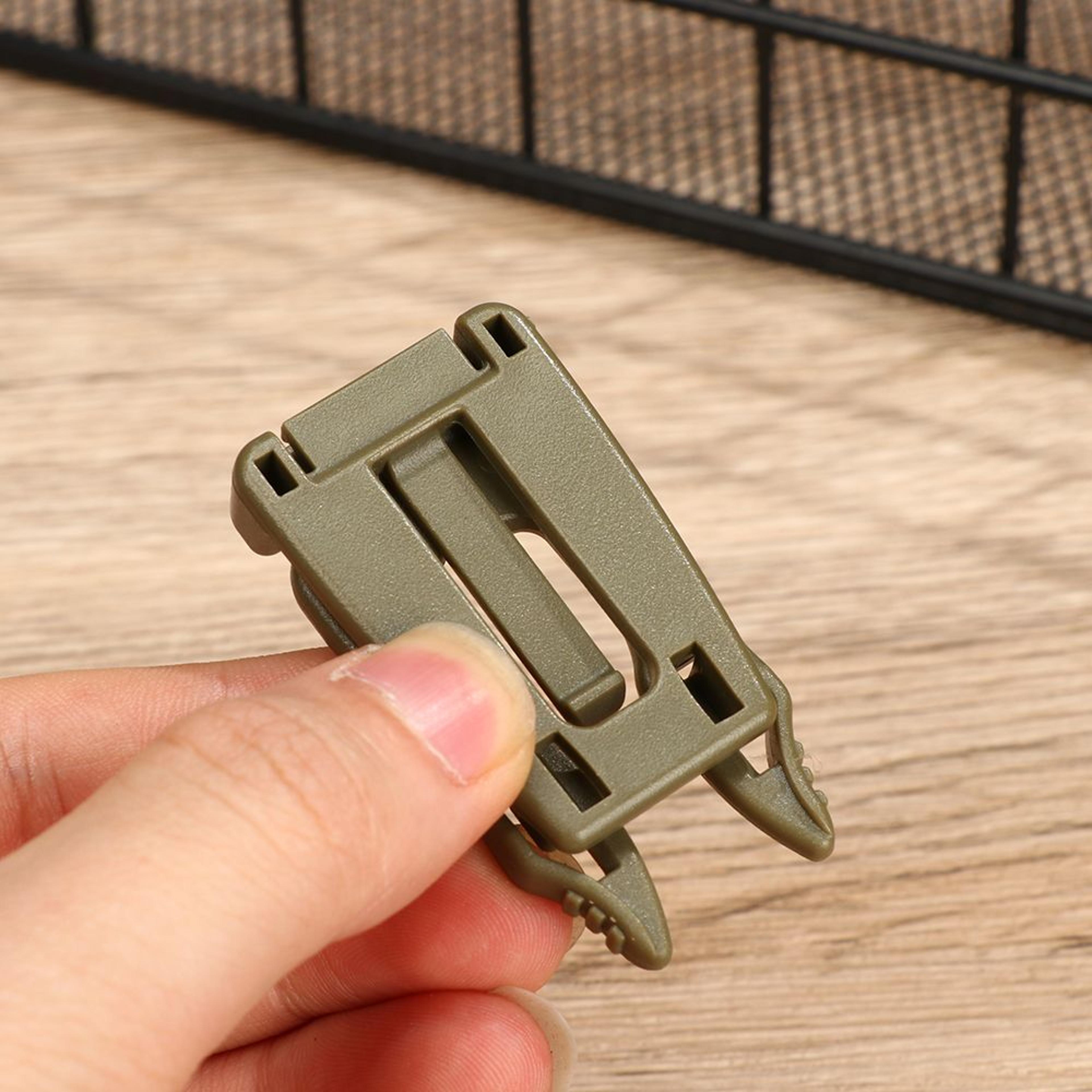 Premium Camping Carabiner  MOLLE Webbing Accessories Heavy Duty Backpack Buckle Straps 2