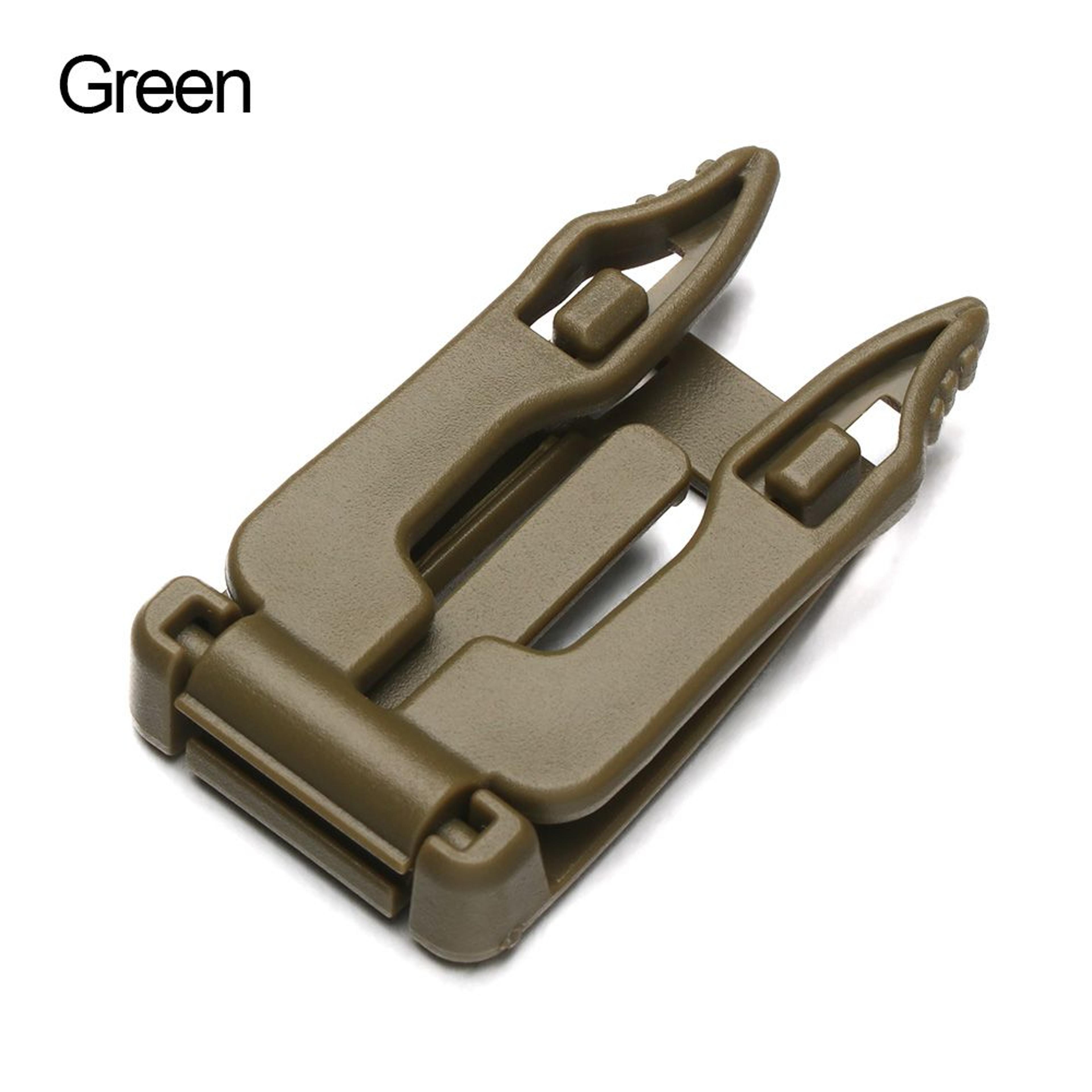 Premium Camping Carabiner  MOLLE Webbing Accessories Heavy Duty Backpack Buckle Straps 8