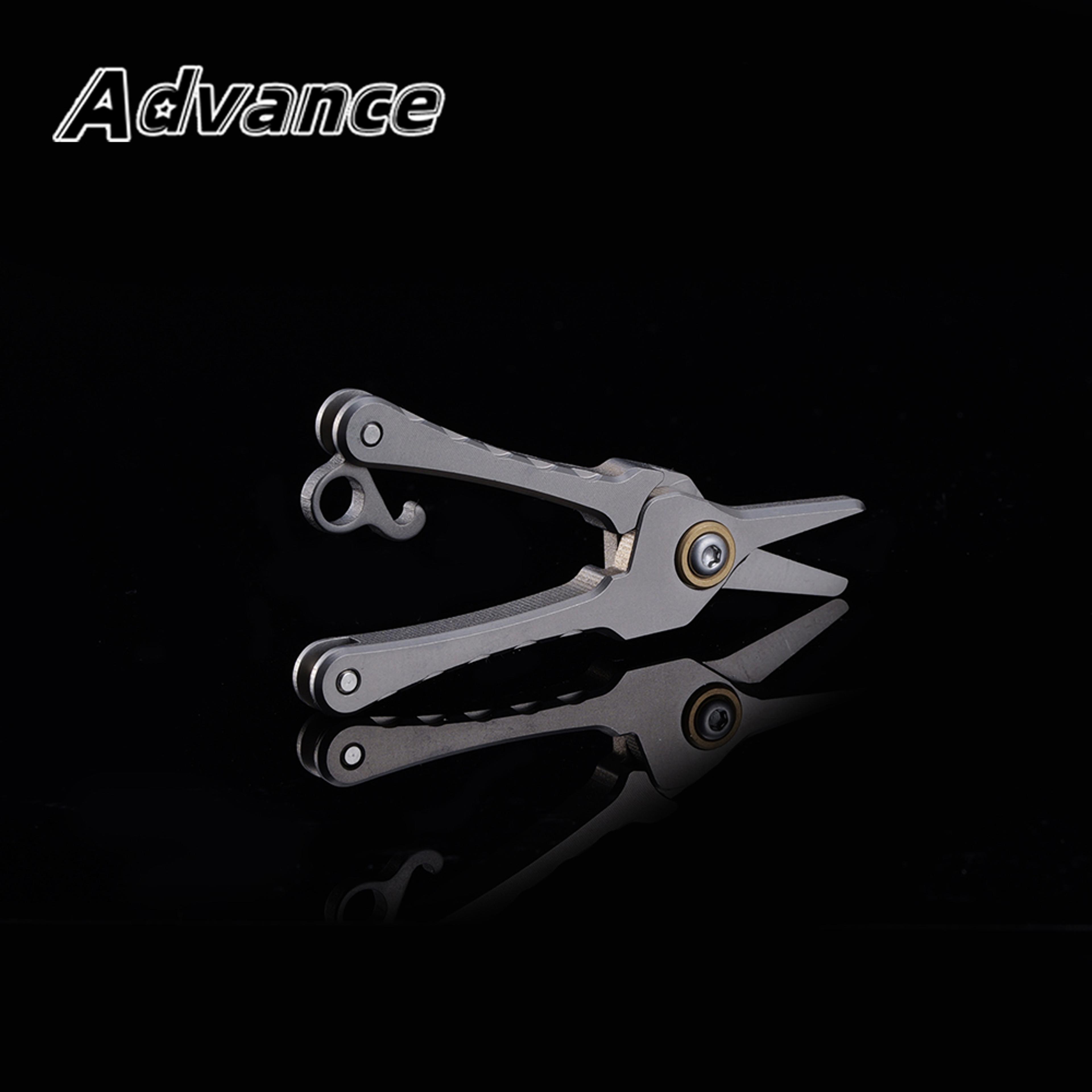 precisionmini portable titanium nose hair scissors keychain grooming tool