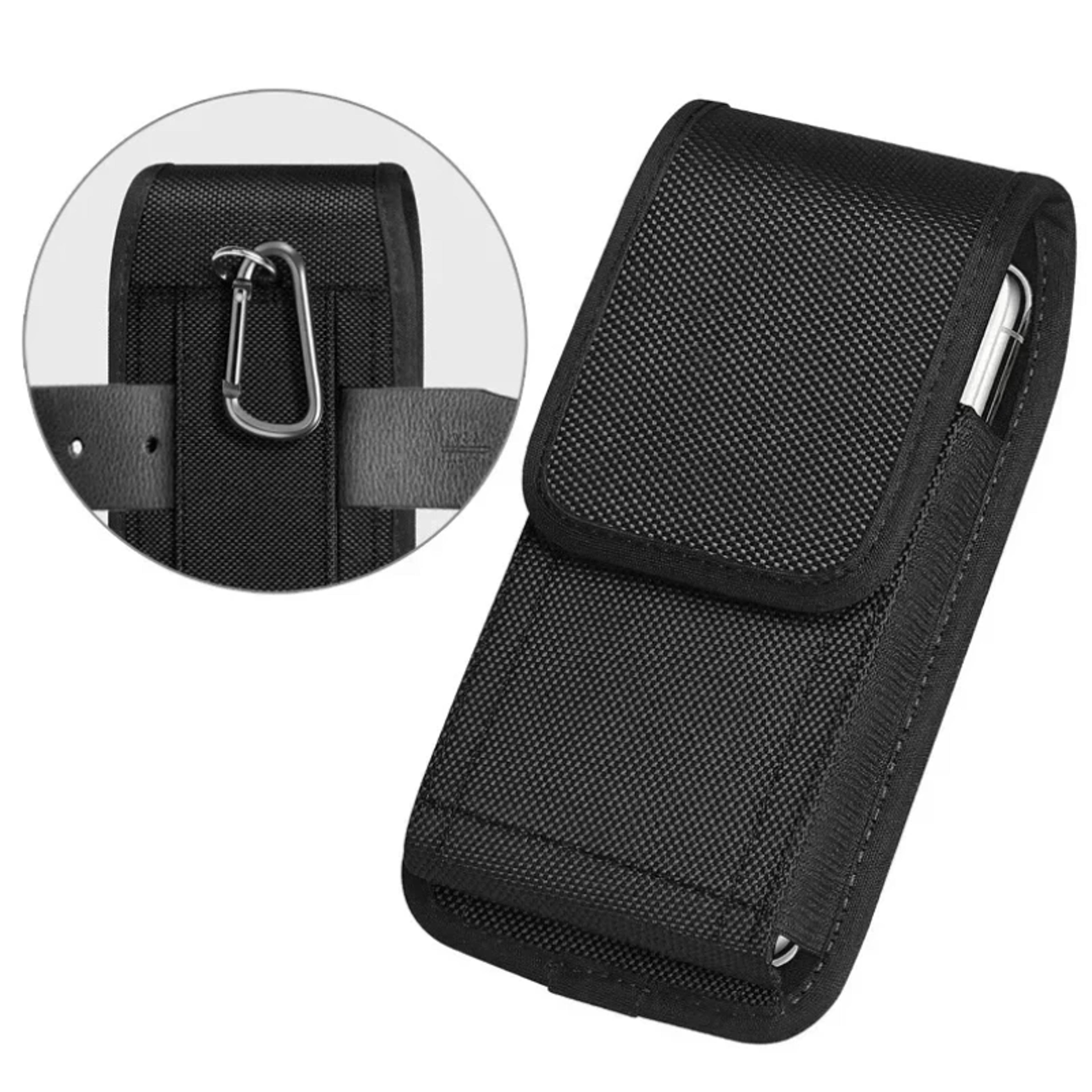 tactical phone pouch holster waist pack rugged outdoor sports nylon belt carry case