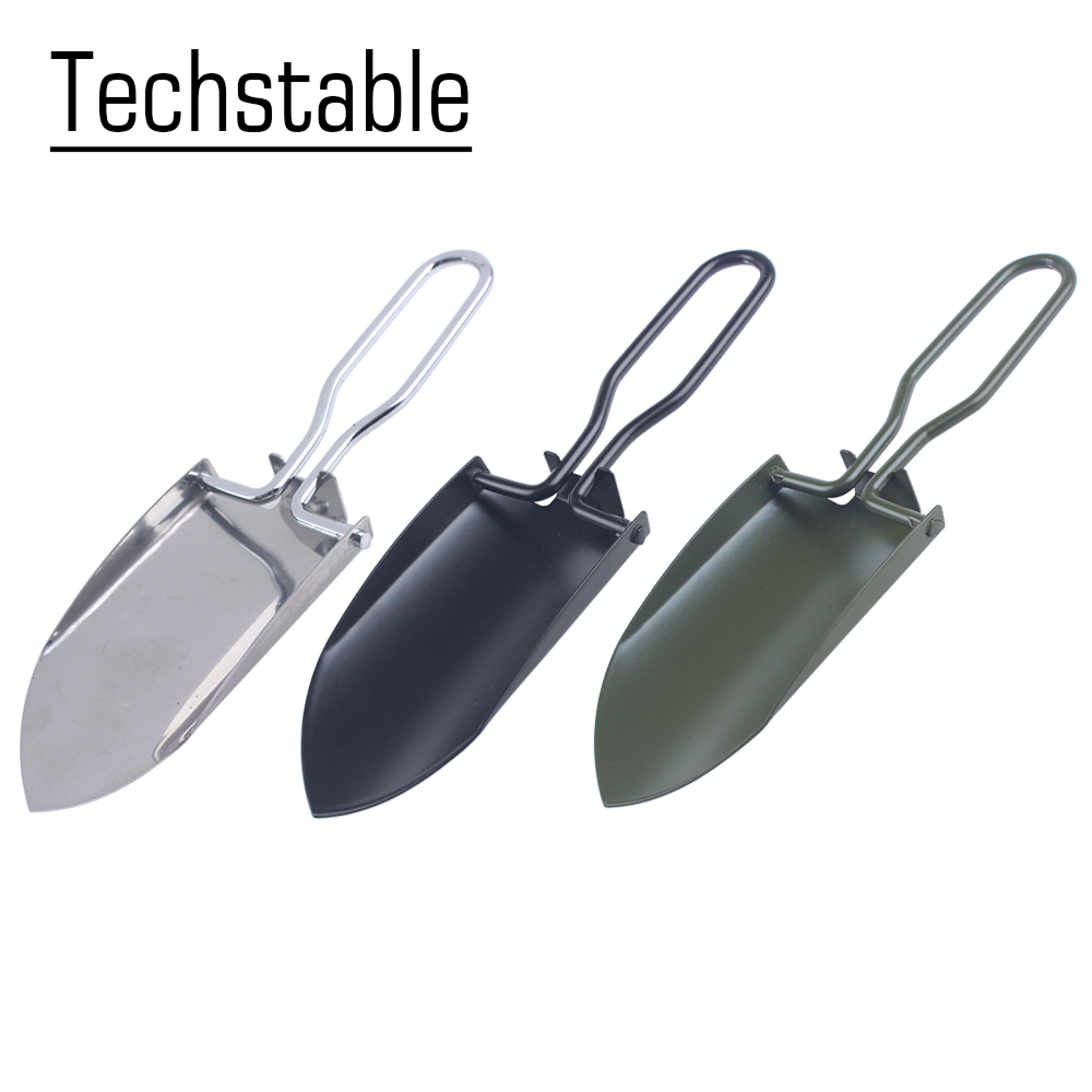 Compact Mini Folding Shovel Durable Camping Spade  Portable Garden Tools 0