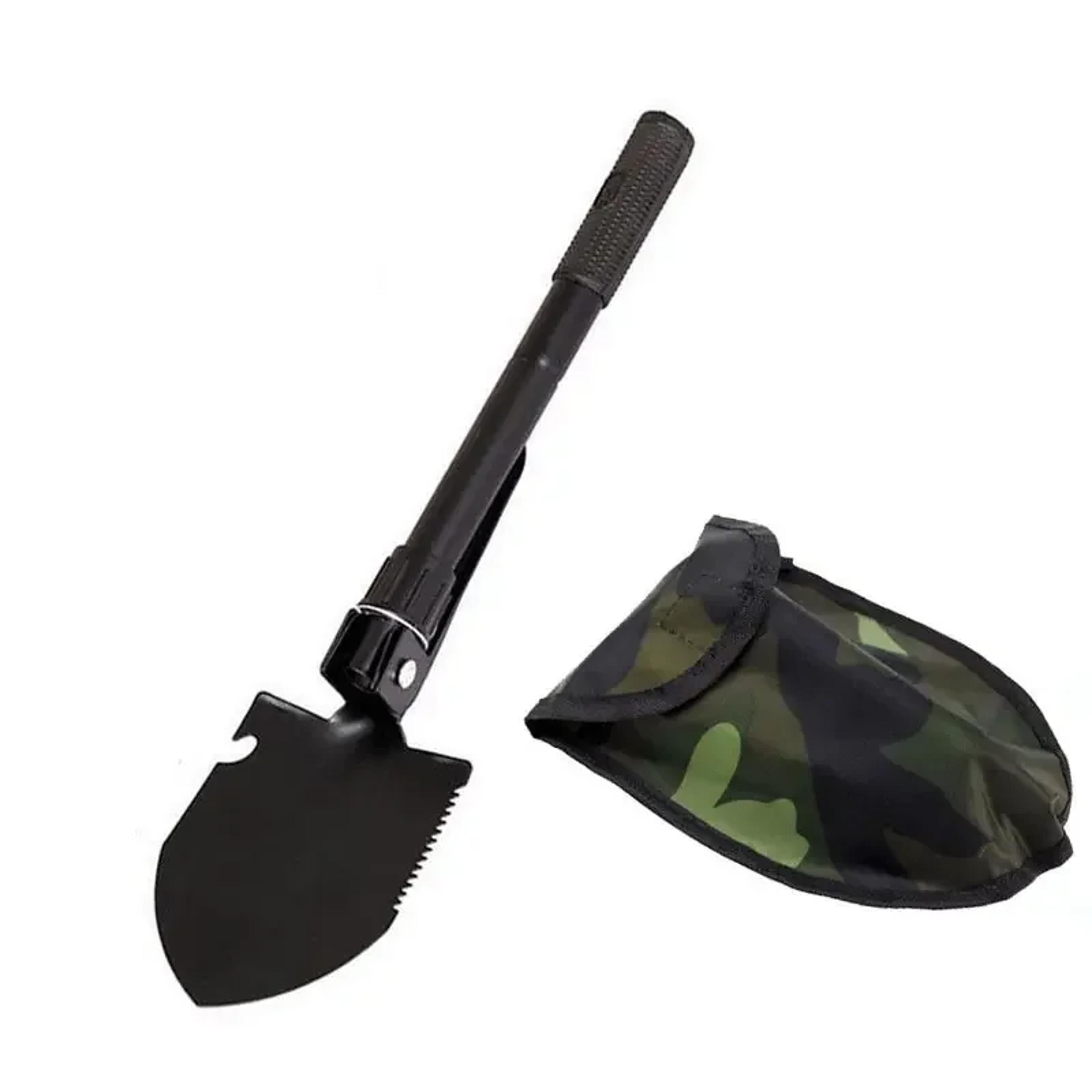 heavy duty folding shovel multifunctional camping & survival tool