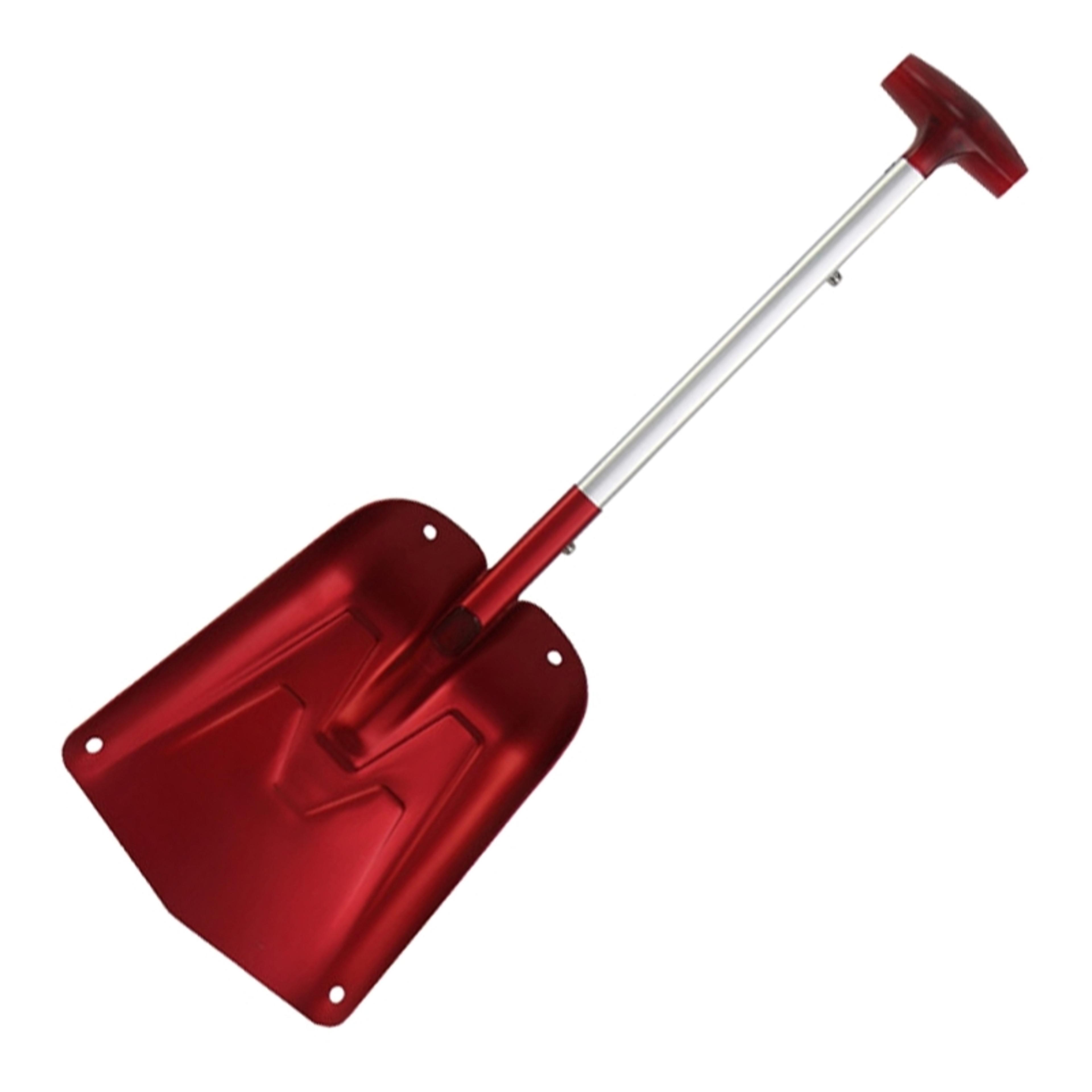 premium portable lightweight aluminum snow shovel best car & driveway emergency tool