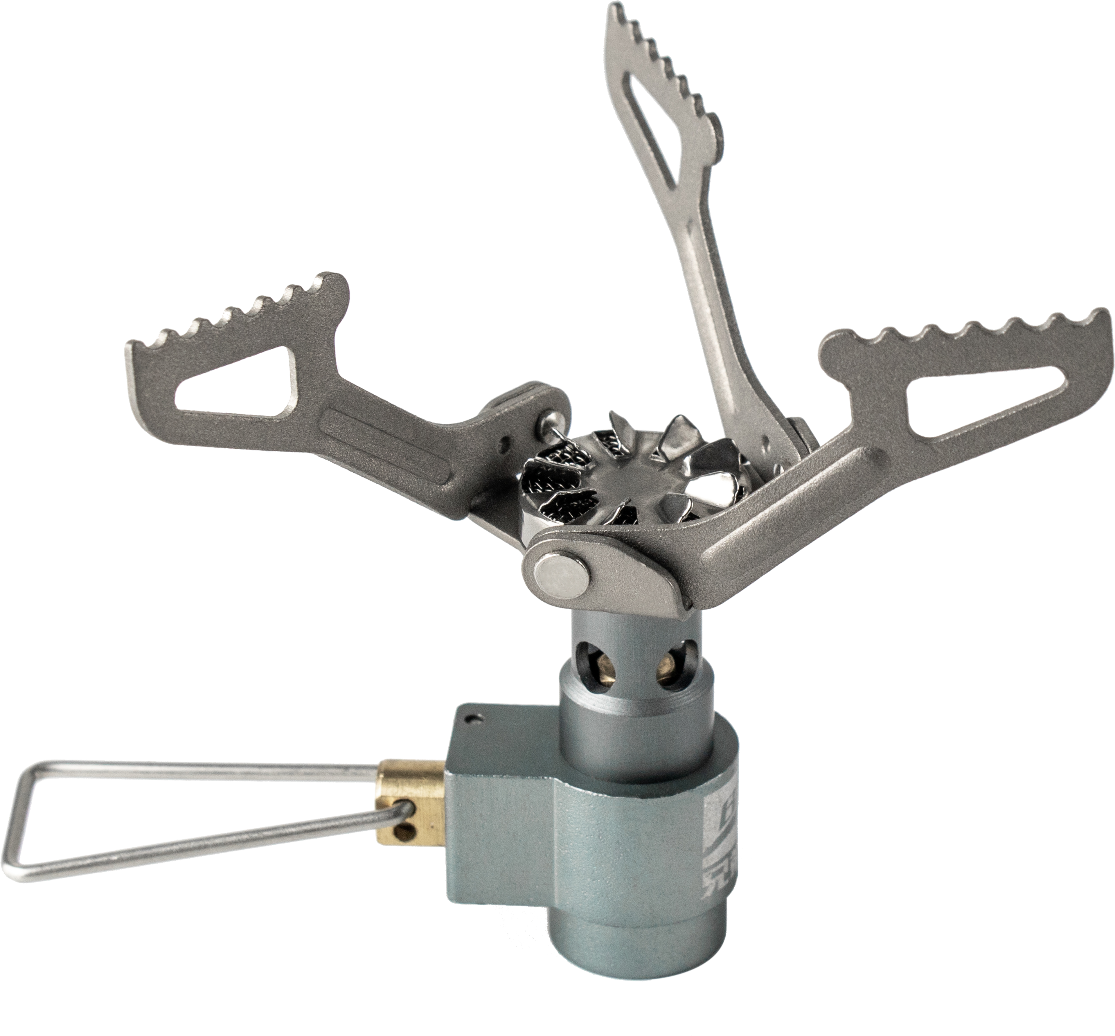 Ultralight Titanium Backpacking Stove Compact Mini Gas Burner For Hiking  Camping 3