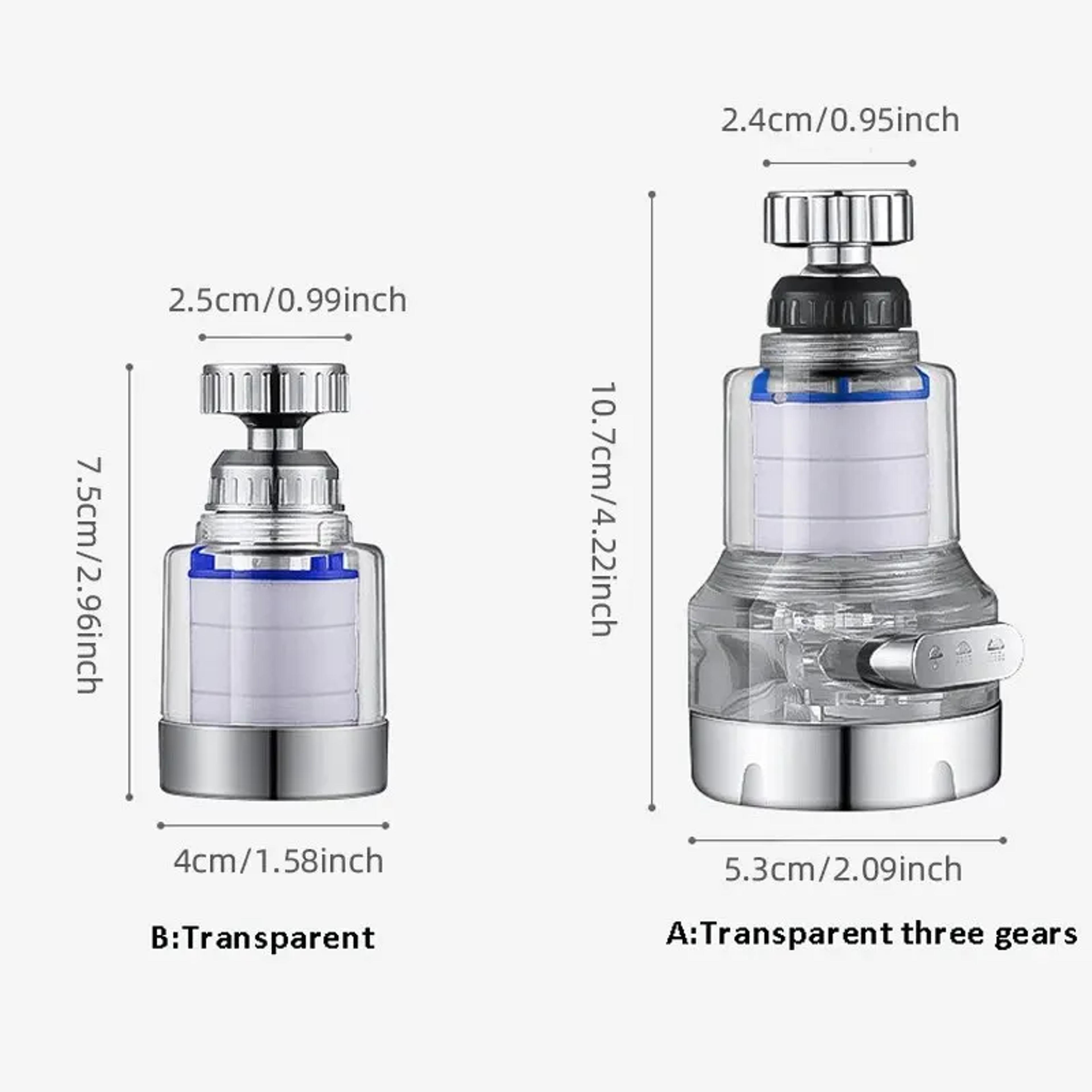 Rotating Faucet Filter High Density Tap Water Filter For Kitchen And Bathroom 4