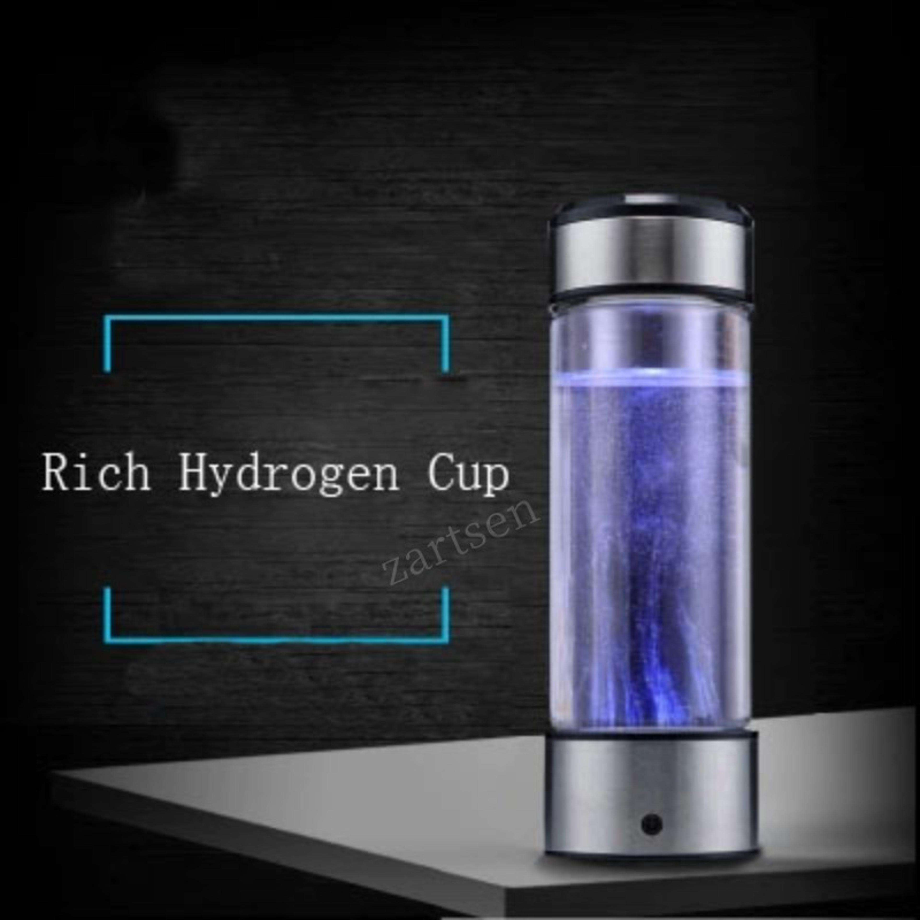 hydrogen water bottle generator portable rechargeable ionizer for antioxidant hydration