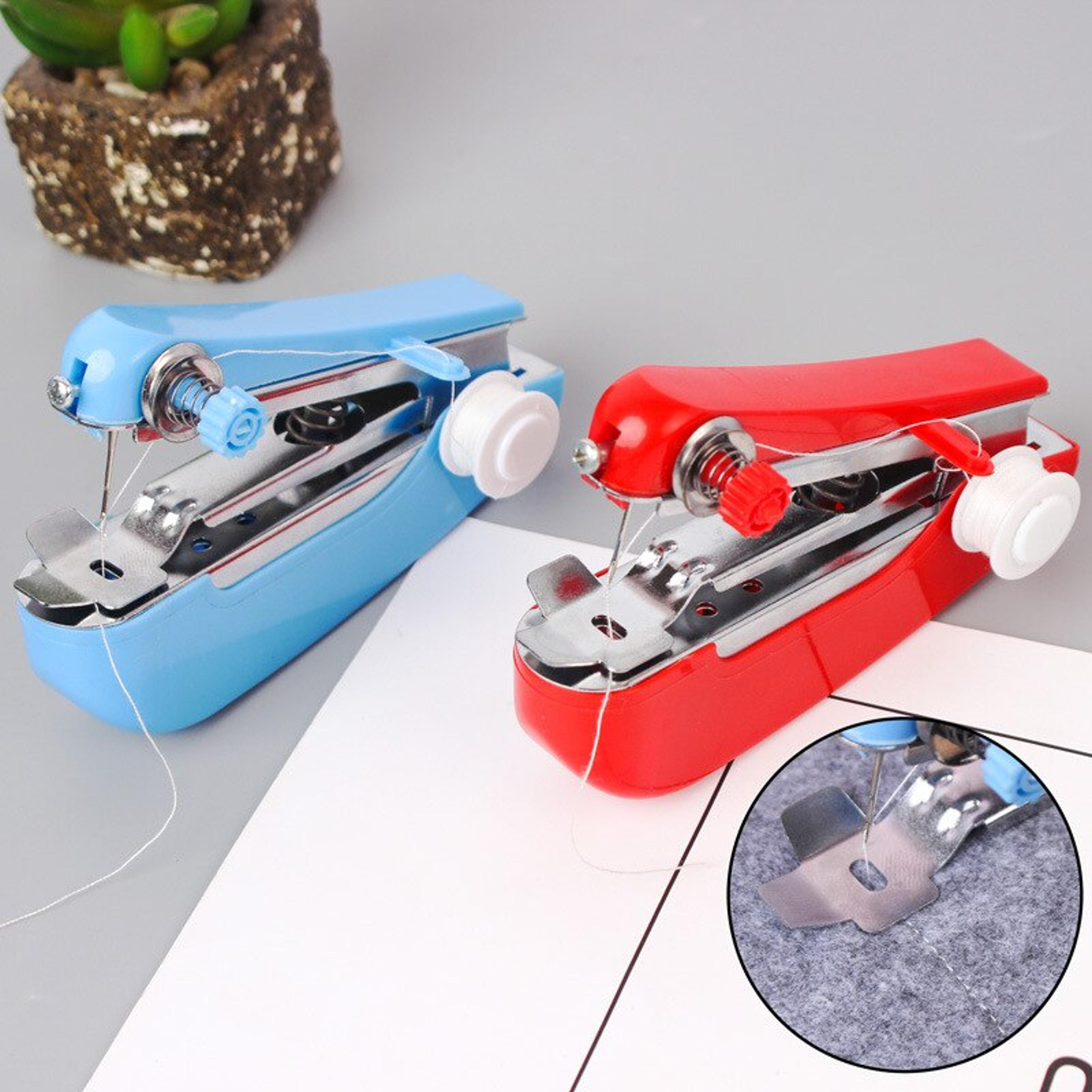 Portable Handheld Sewing Machine For Quick Repairs  Travel Stitching 1