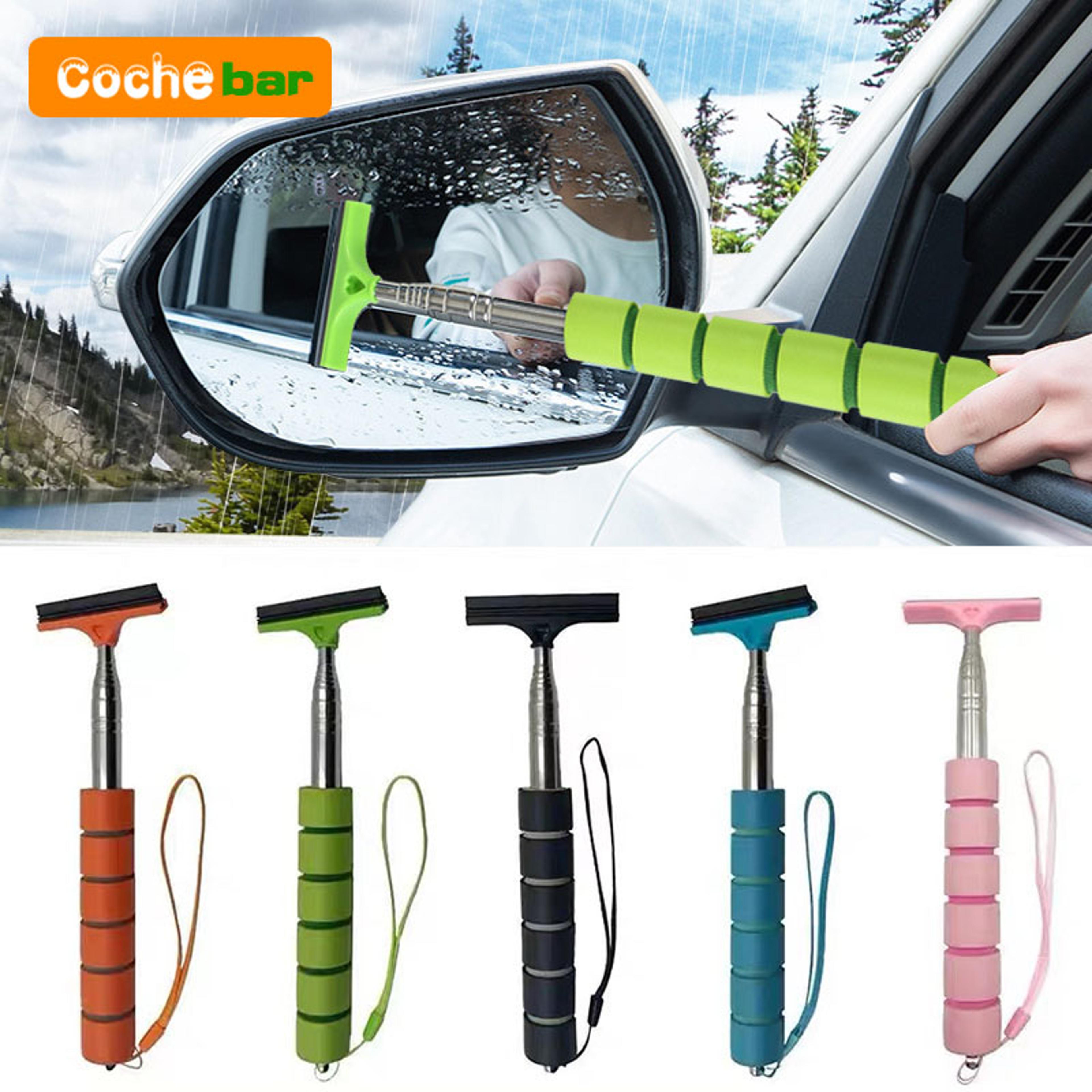 Premium Telescopic Car Mirror  Window Cleaning Tool With Adjustable Wiper 2