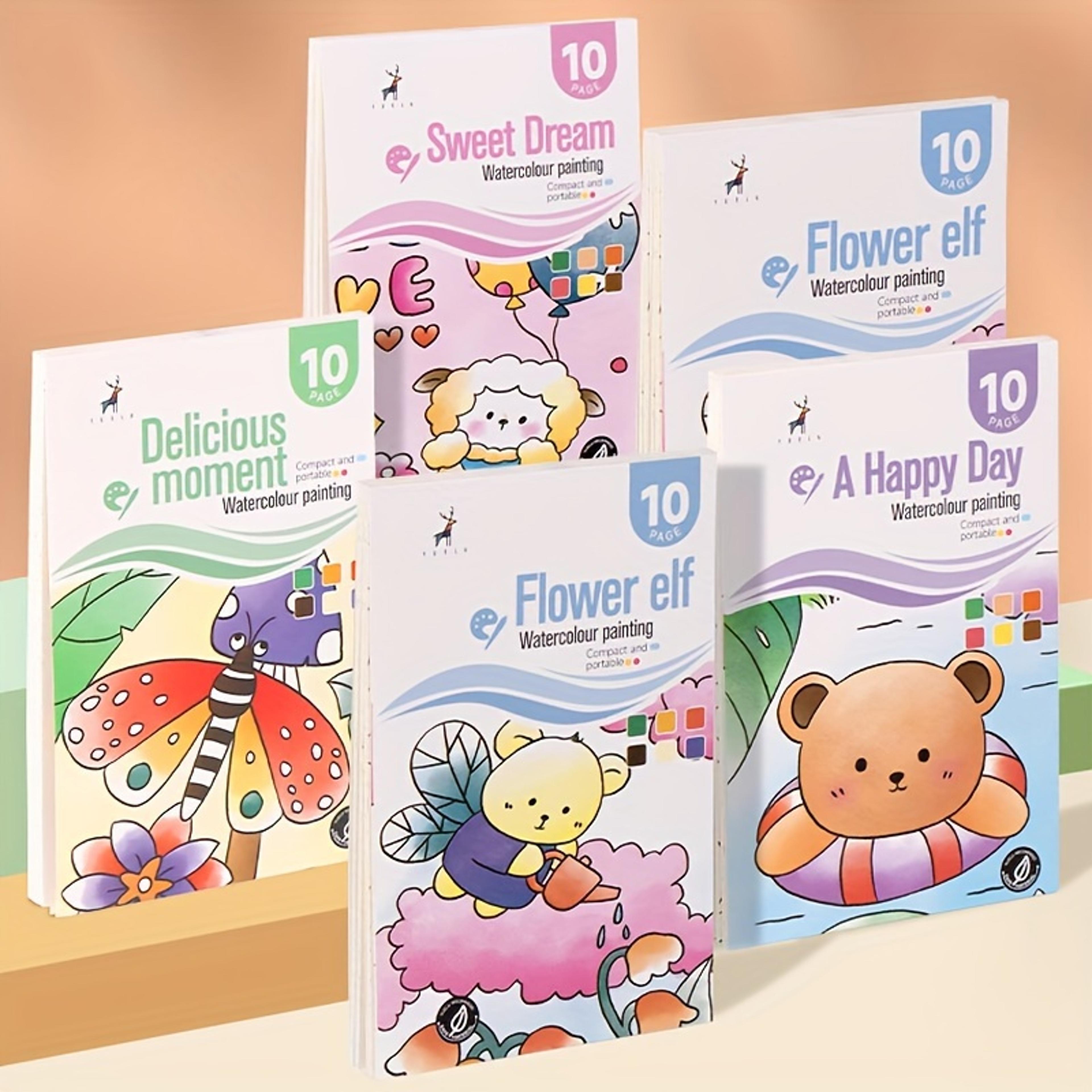 Watercolor Painting Book  Paint With Water Art Set For Kids And Beginners 4