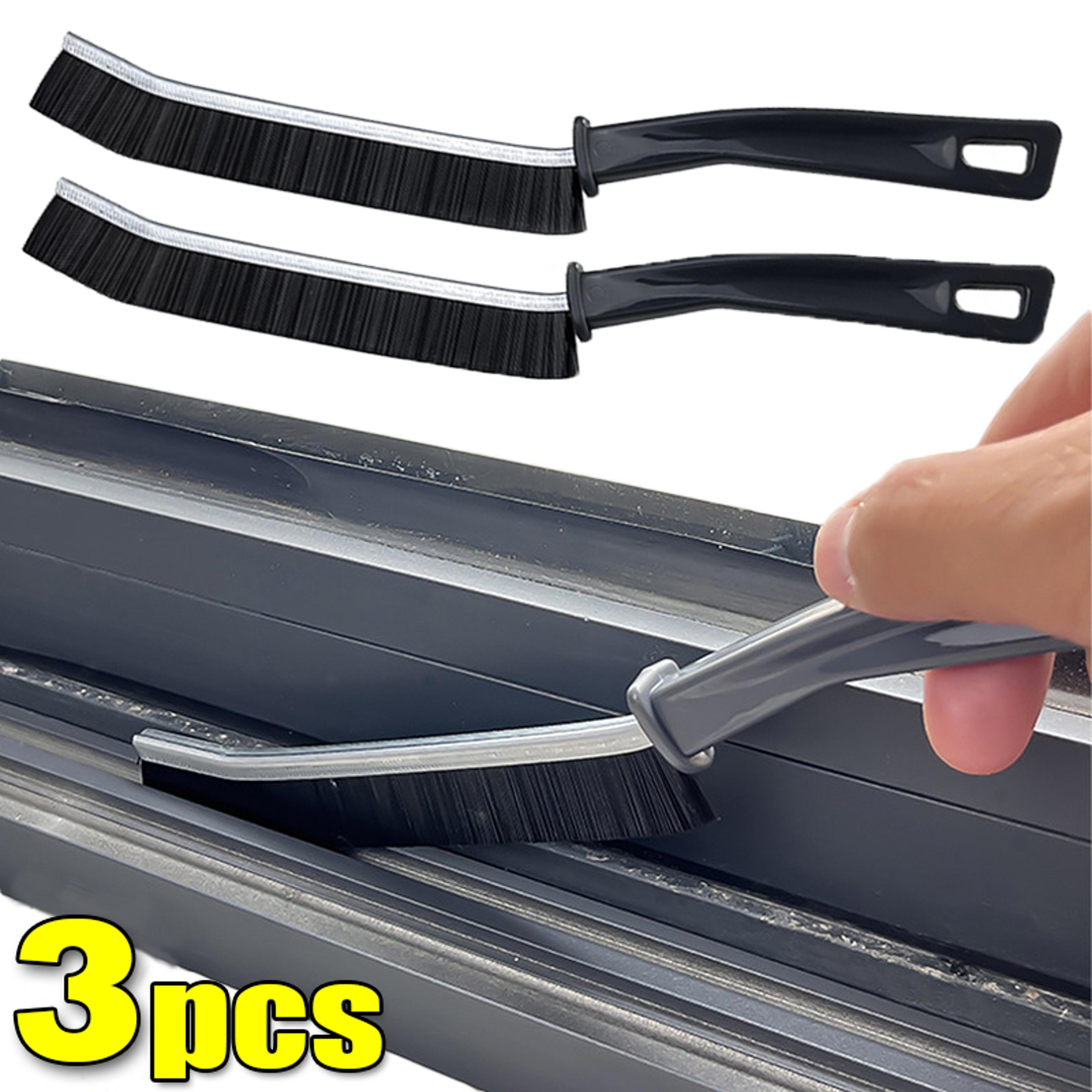 heavy duty grout cleaning brush set for tile joints and hard to reach gaps