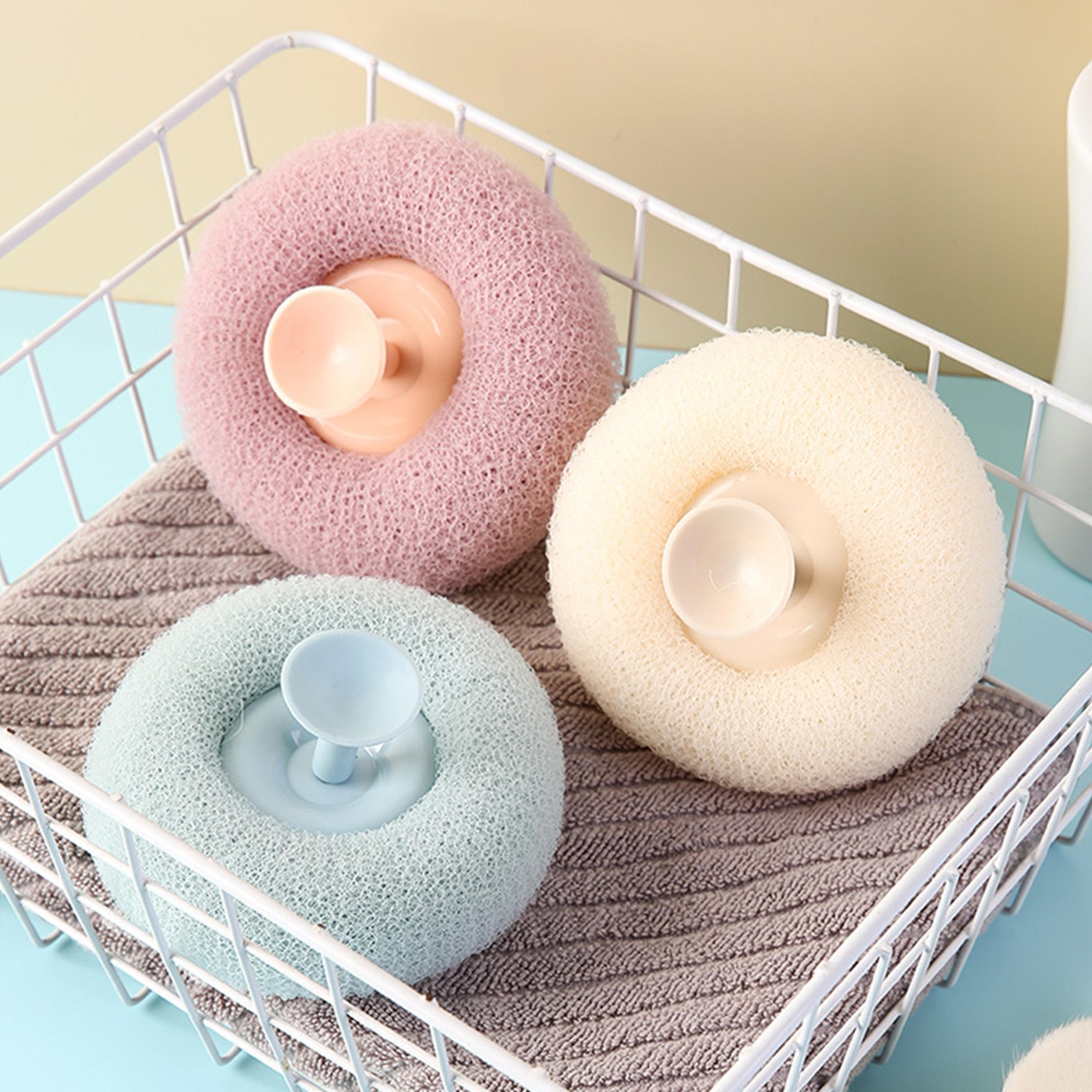 Soft Mesh Shower Loofah Sponge Ball For Gentle Body Exfoliation 1
