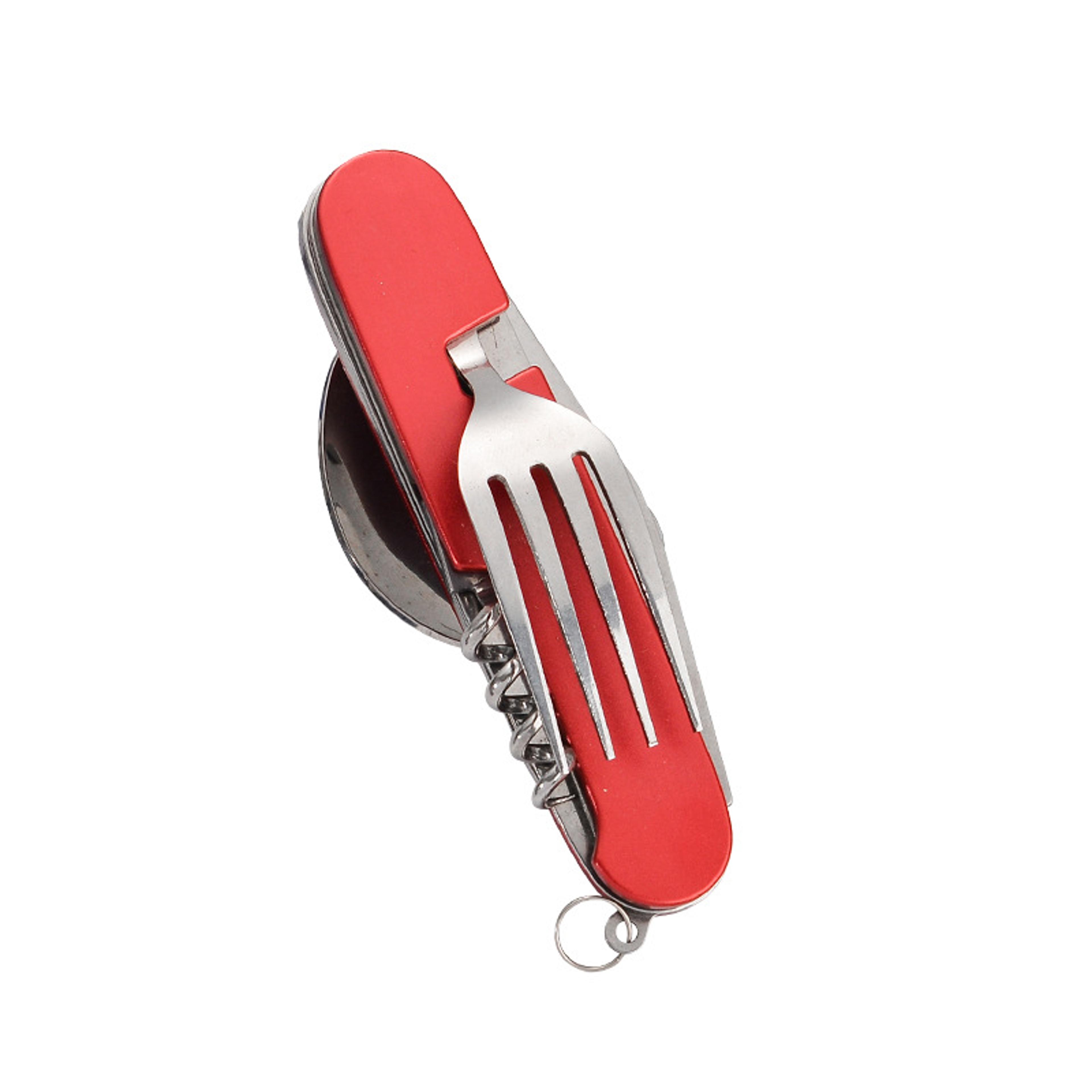 Folding Camping Utensil Set Portable Outdoor Tableware Kit 7