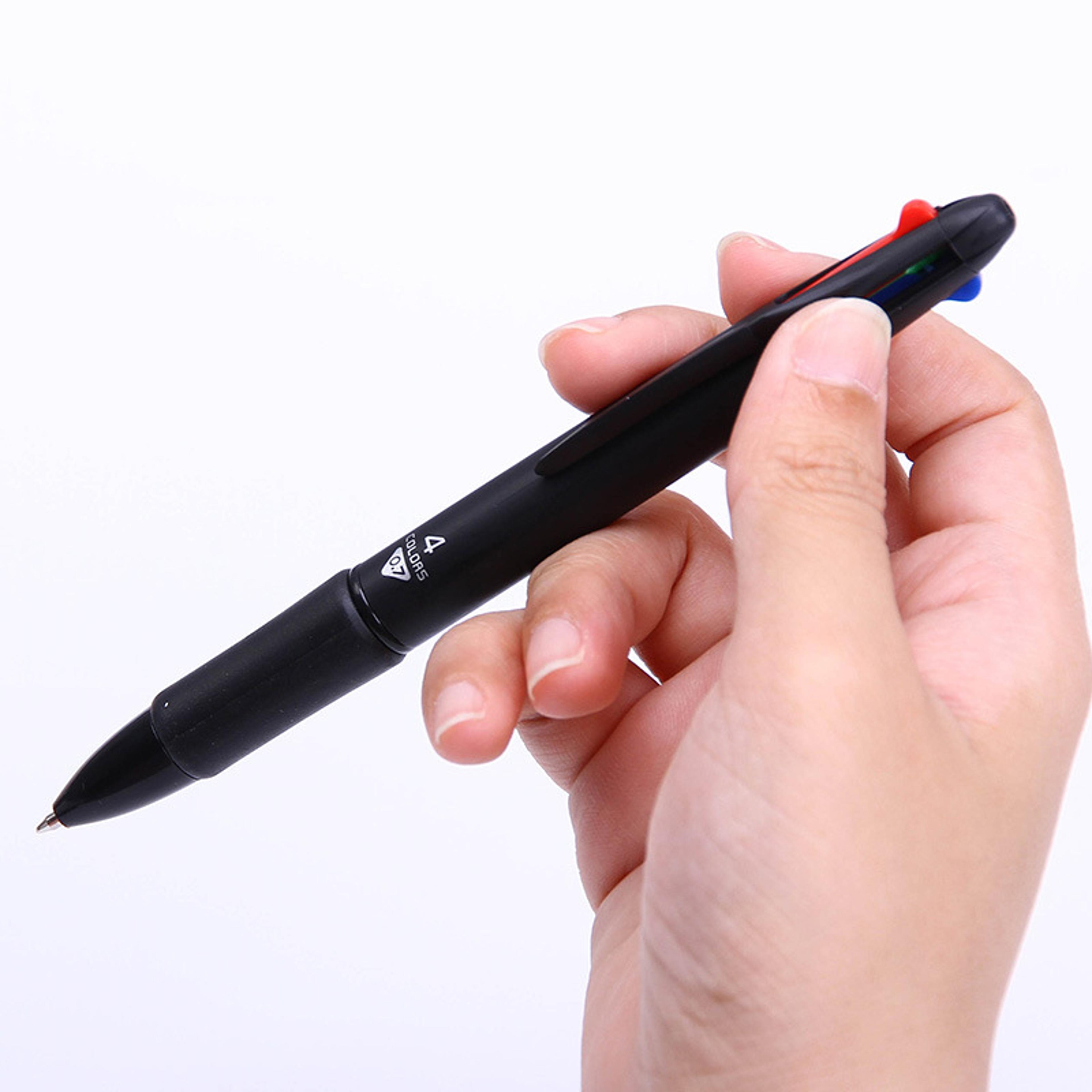 Color Retractable Pen Multicolor Ballpoint Pen For Smooth Writing And Organization 2