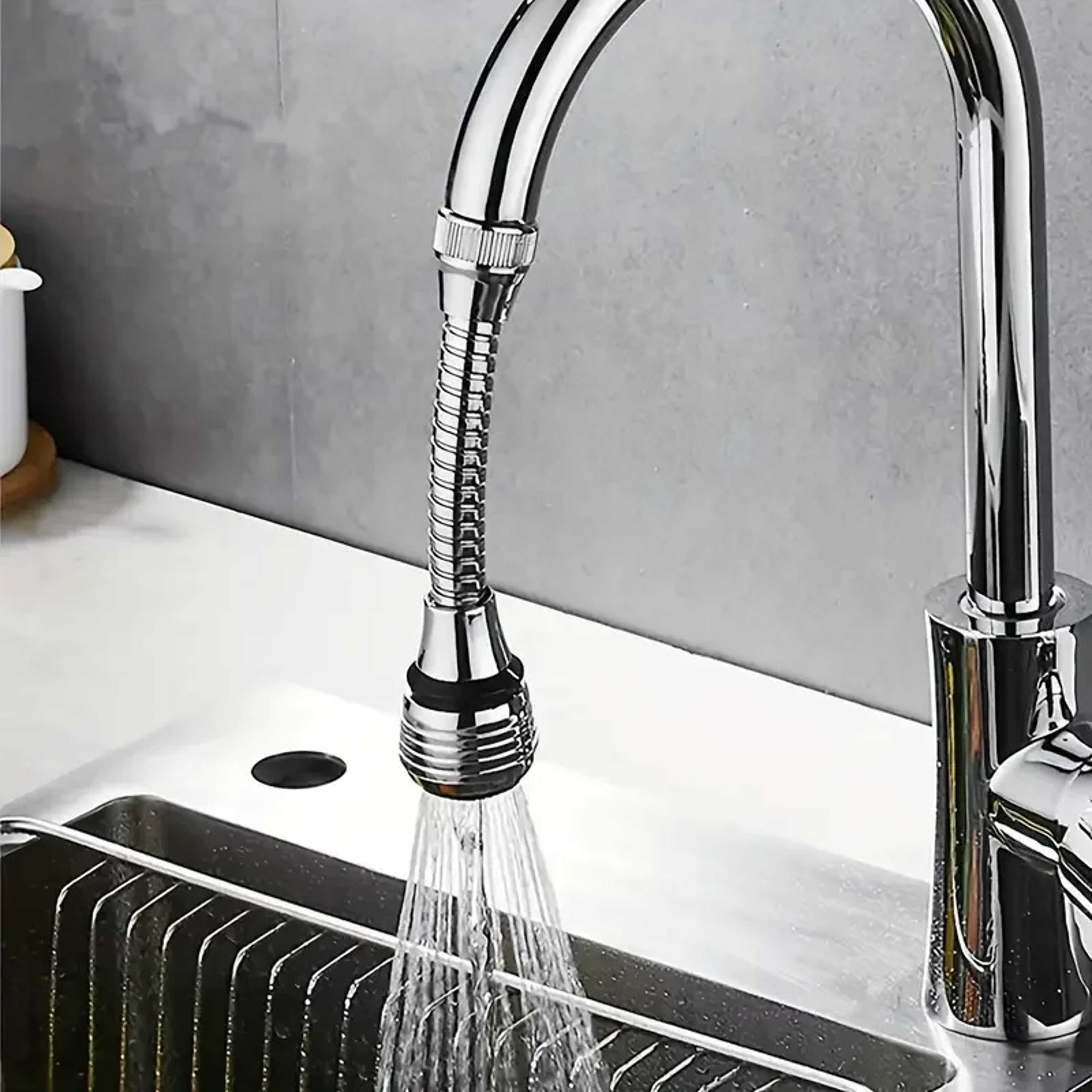 Premium Rotating Universal Kitchen Faucet Head Sprayer 4