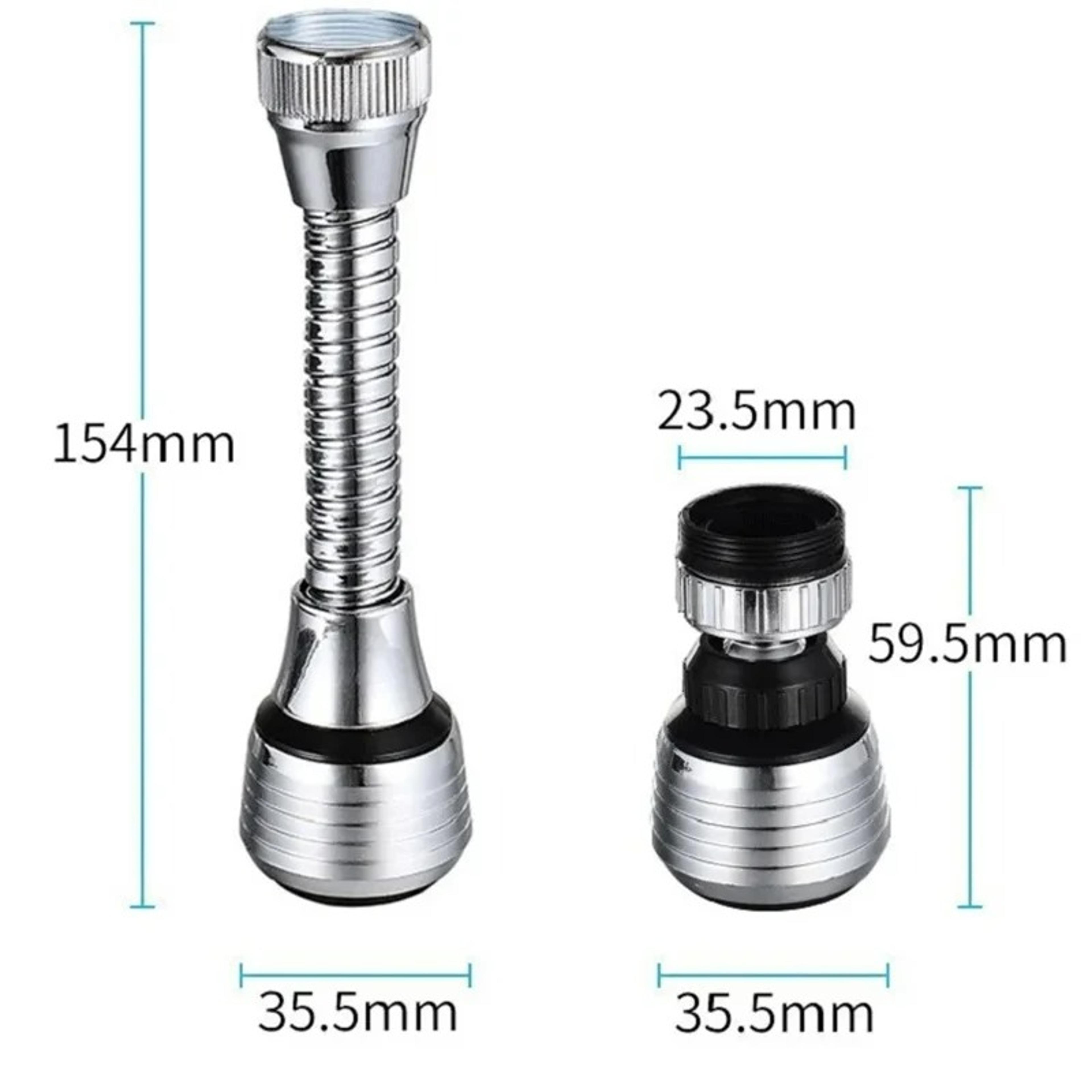Premium Rotating Universal Kitchen Faucet Head Sprayer 5