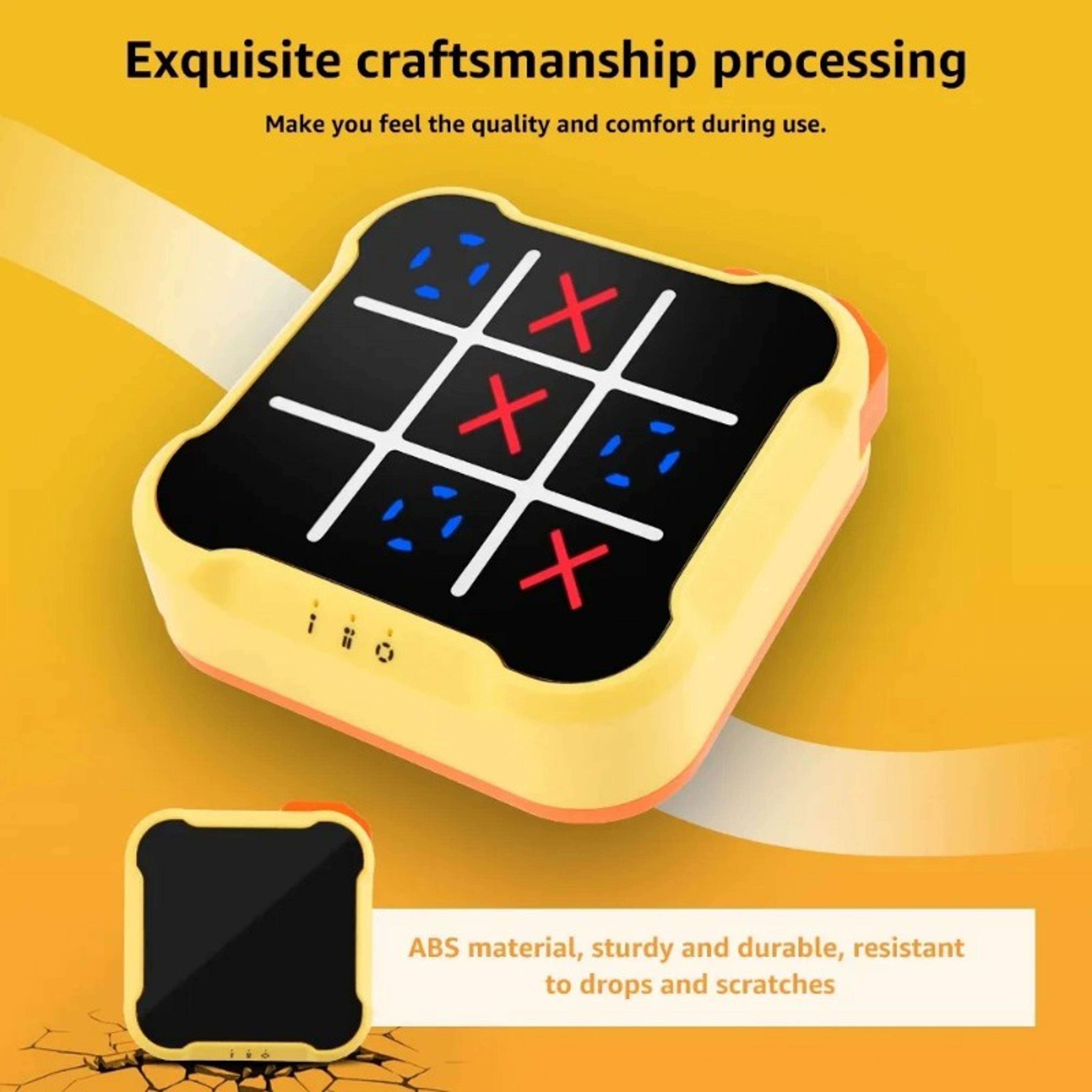 Smart Electronic Tic Tac Toe Board Game Portable Montessori Puzzle For Kids And Adults 3