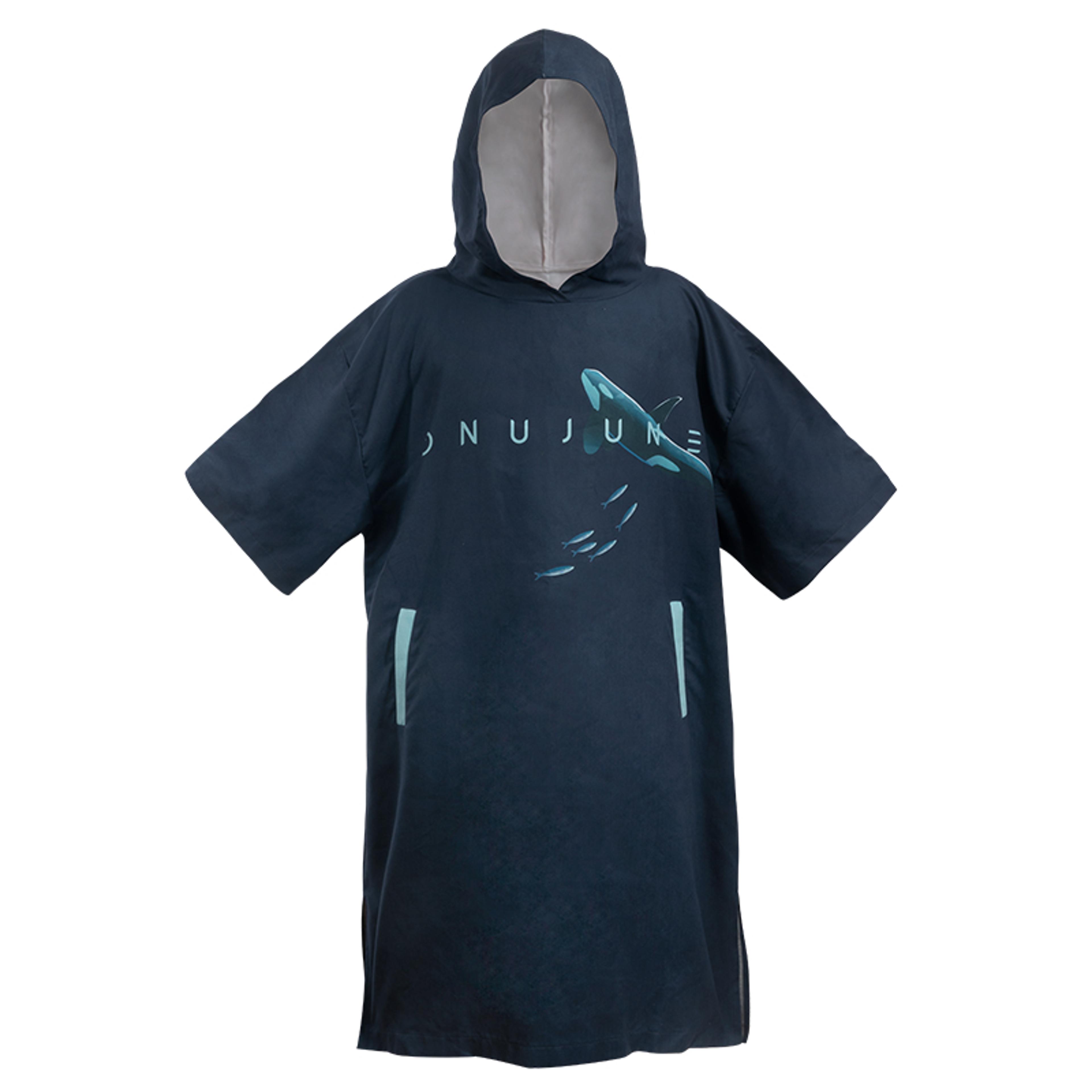 Quick Dry Surf Poncho Changing Robe With Hood For Women Beach  Swim Cover 5