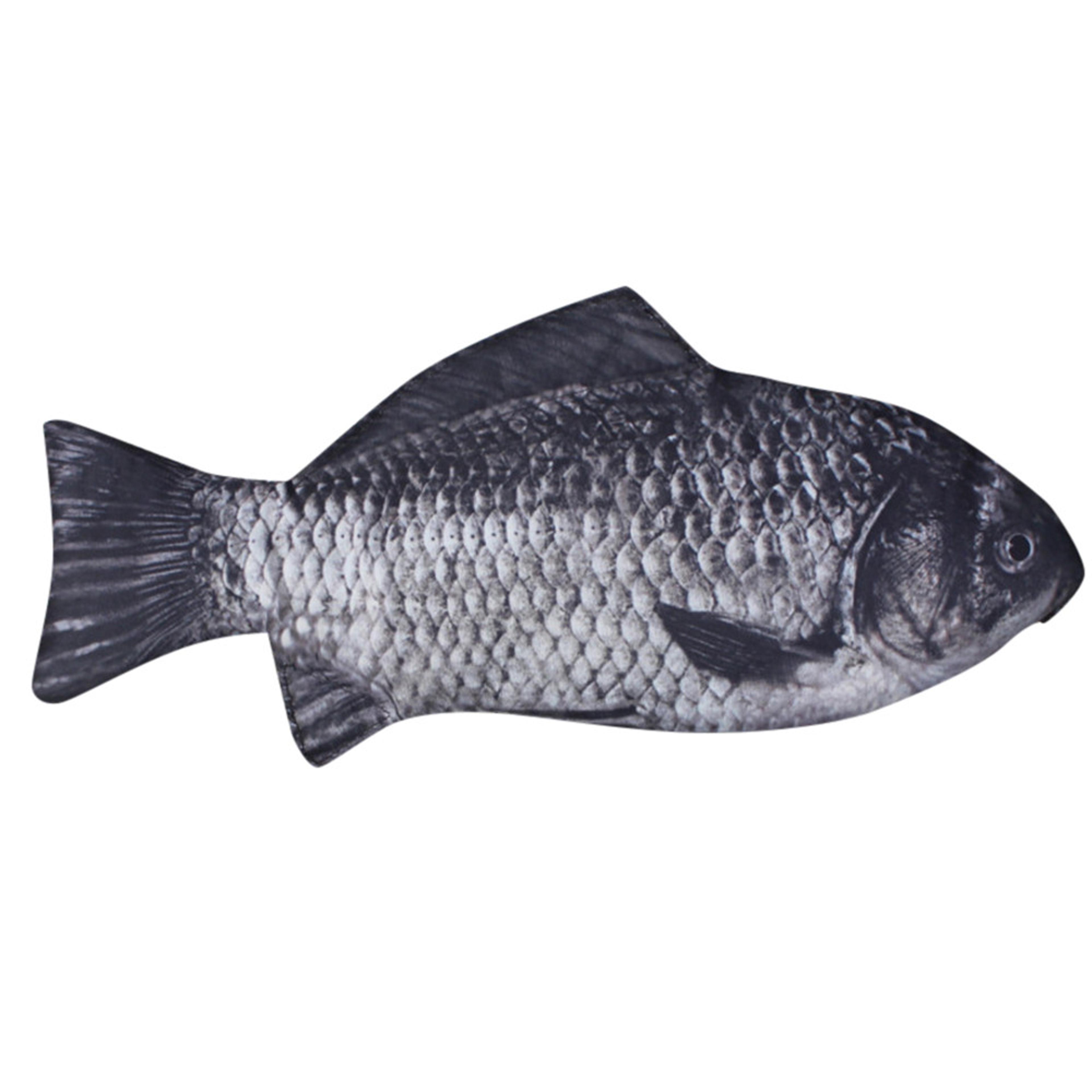 Realistic Fish Pencil Case Cute Carp Makeup And Pencil Pouch Organizer 2